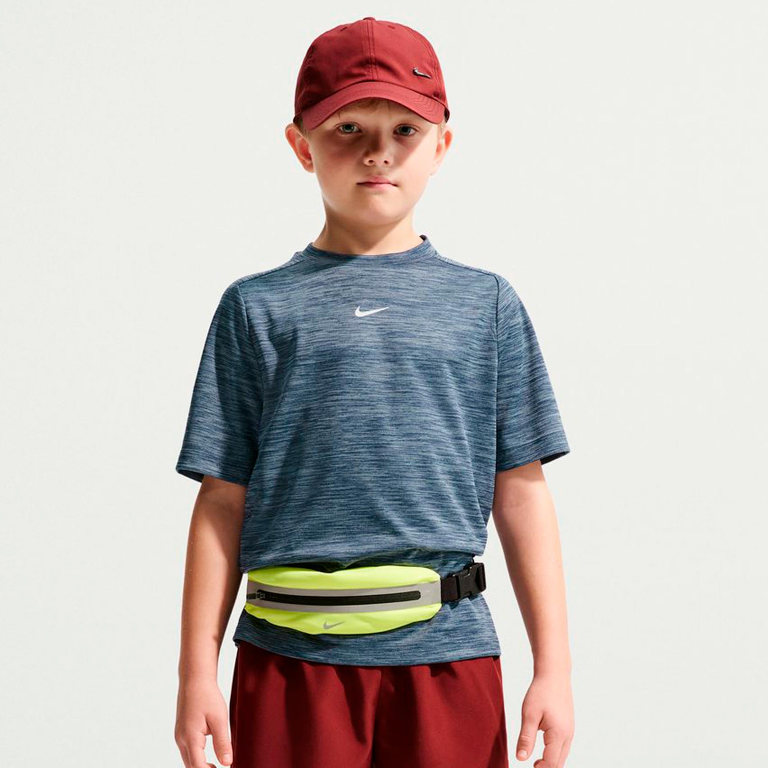 Nike Dri-FIT Multi Heather T-shirt Barn - mörkblå