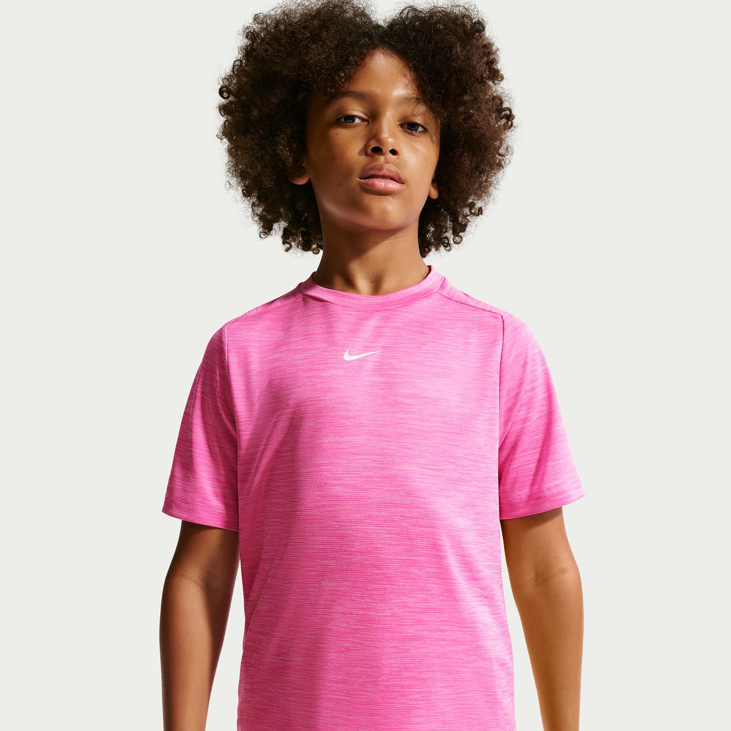 Nike Dri-FIT Multi Heather T-shirt Barn - rosa, rosa
