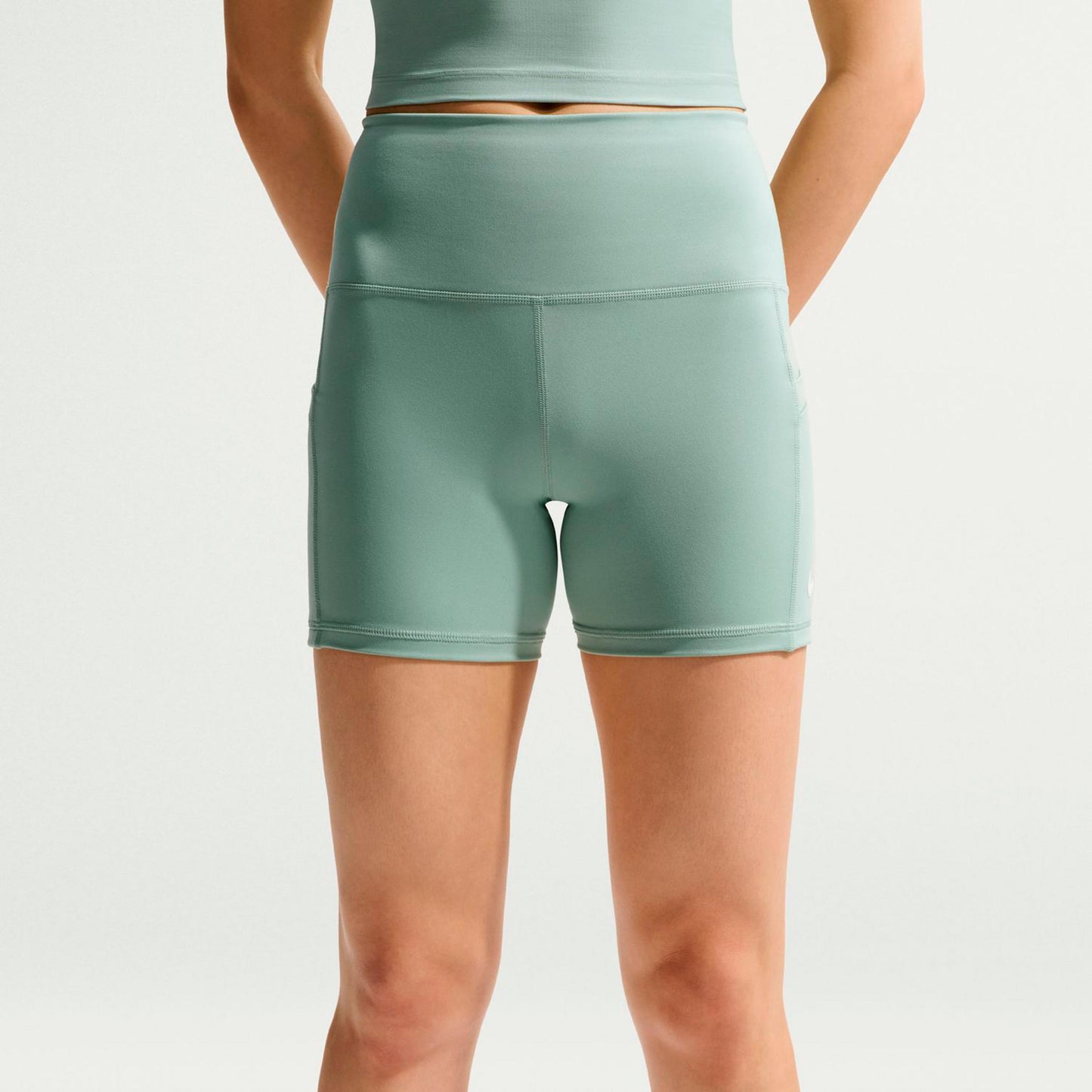Nike Court Dri-Fit Ball Bollshorts Damer - grågrön, vit