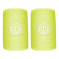 Svettband 2-pack lång - neongul