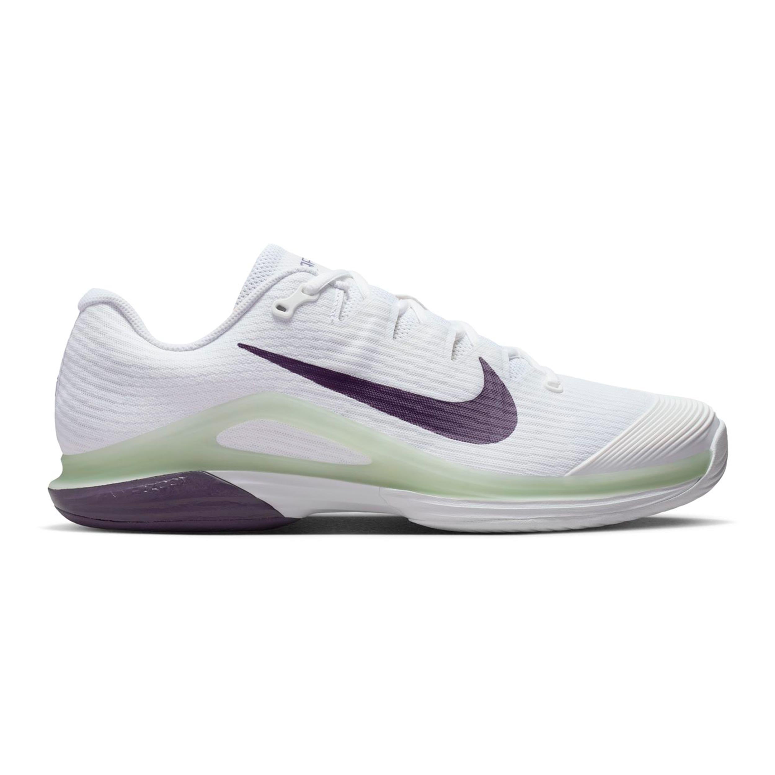 Nike Zoom Vapor 12 Allroundsko Herrar-vit, ljusgrön