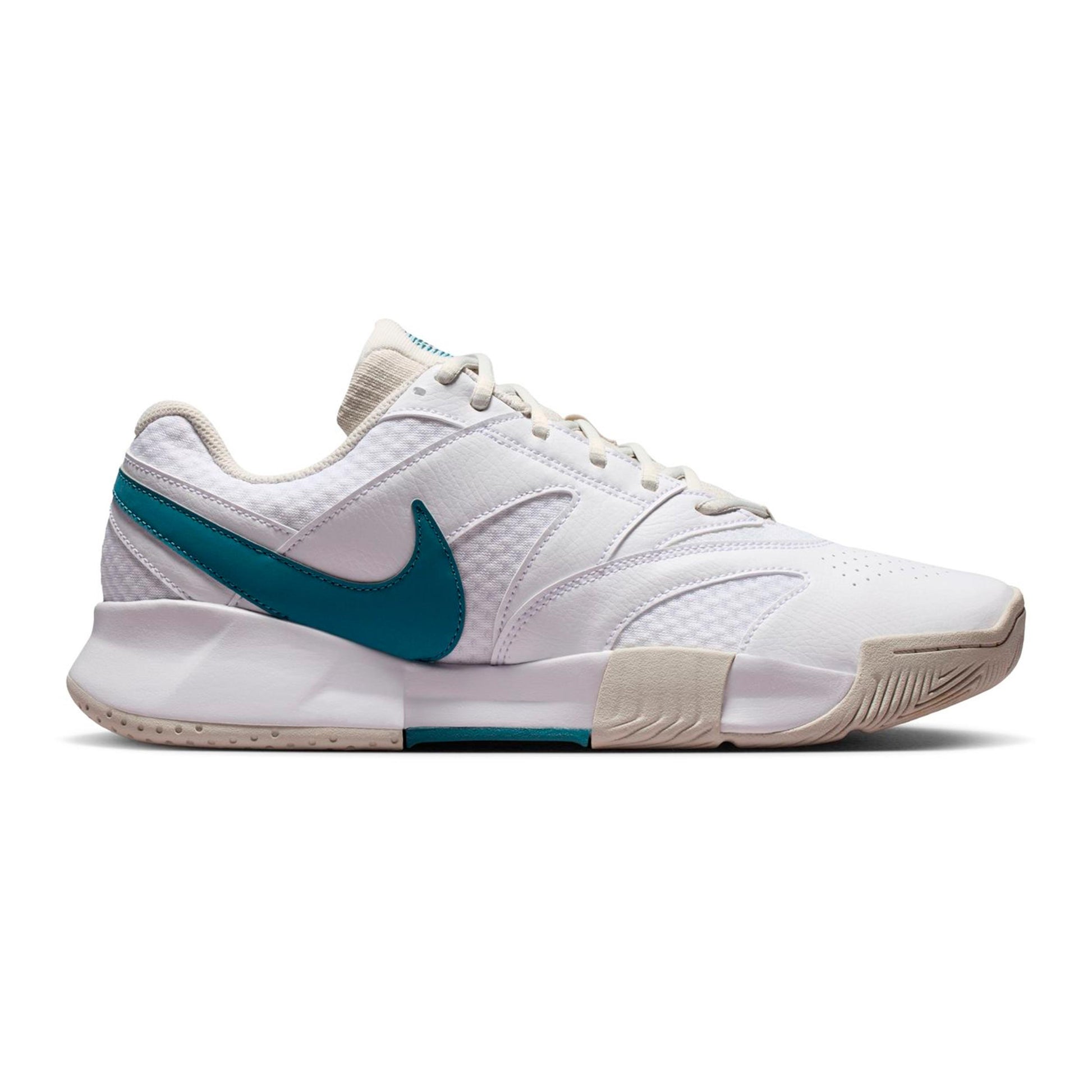 Nike Court Lite 4 Allroundsko Herrar - vit, blågrön