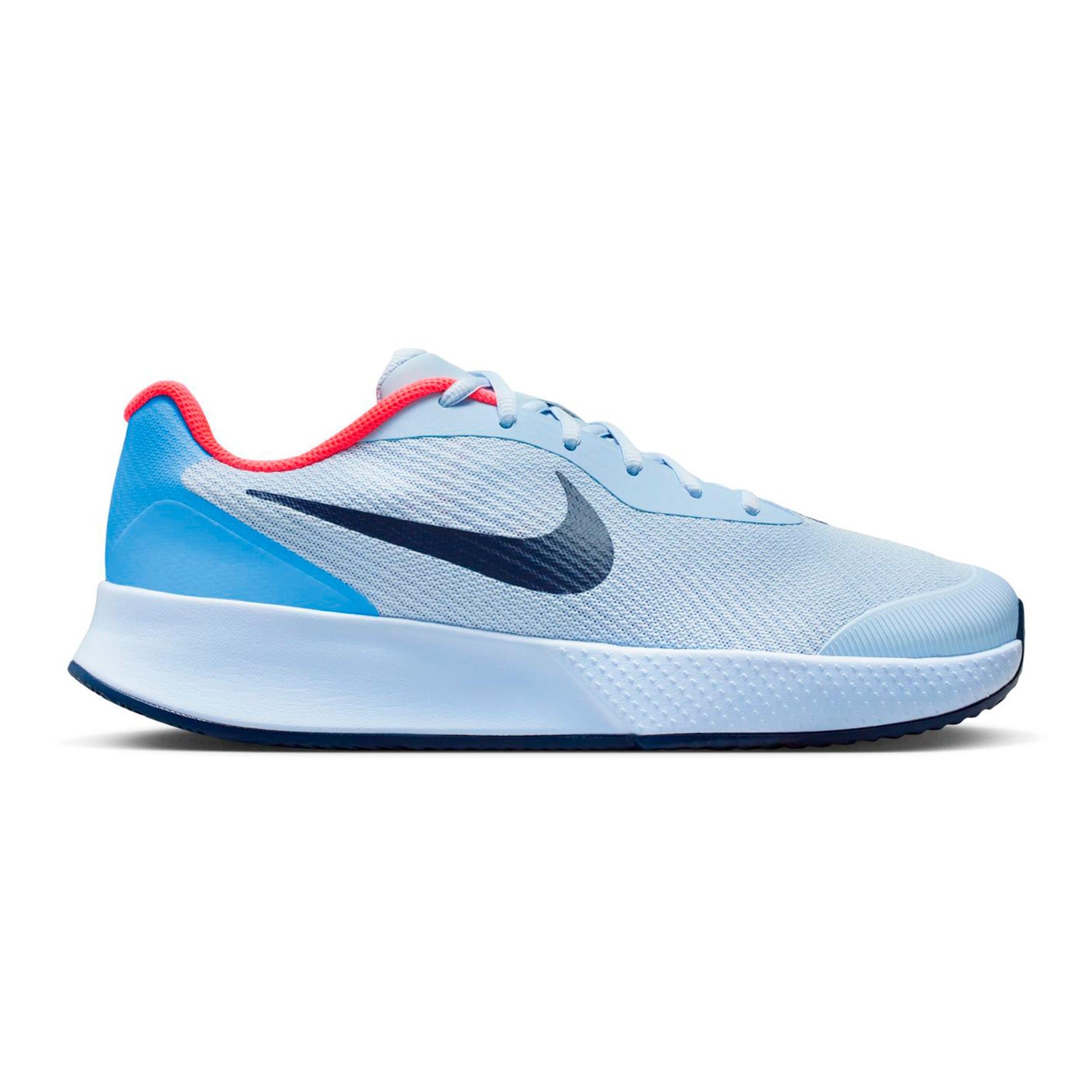 Nike Vapor Lite 3 Sko för grus Herrar-ljusblå, korall