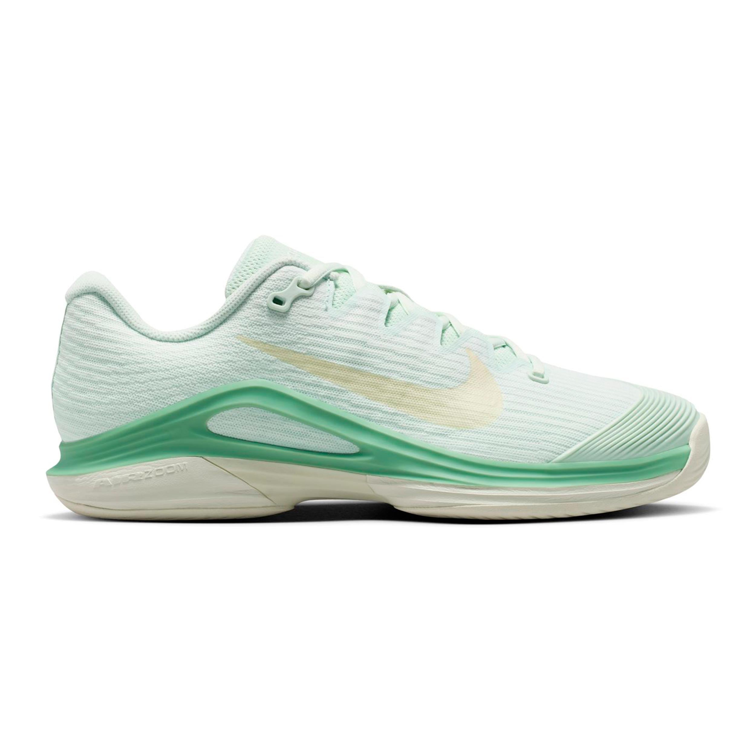 Nike Vapor 12 Allroundsko Damer - visdom, creme