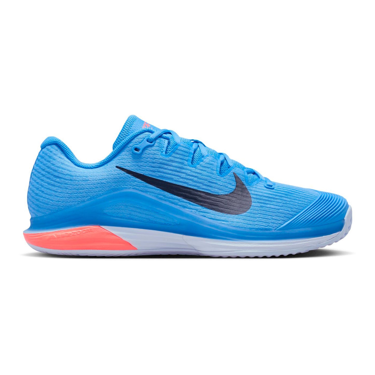 Nike Zoom Vapor 12 Sko för grus Herrar-blå, mörkblå