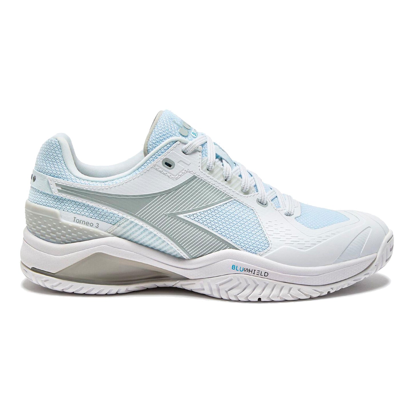 Diadora Blushield Torneo 3 Allroundsko Damer - vit, silver