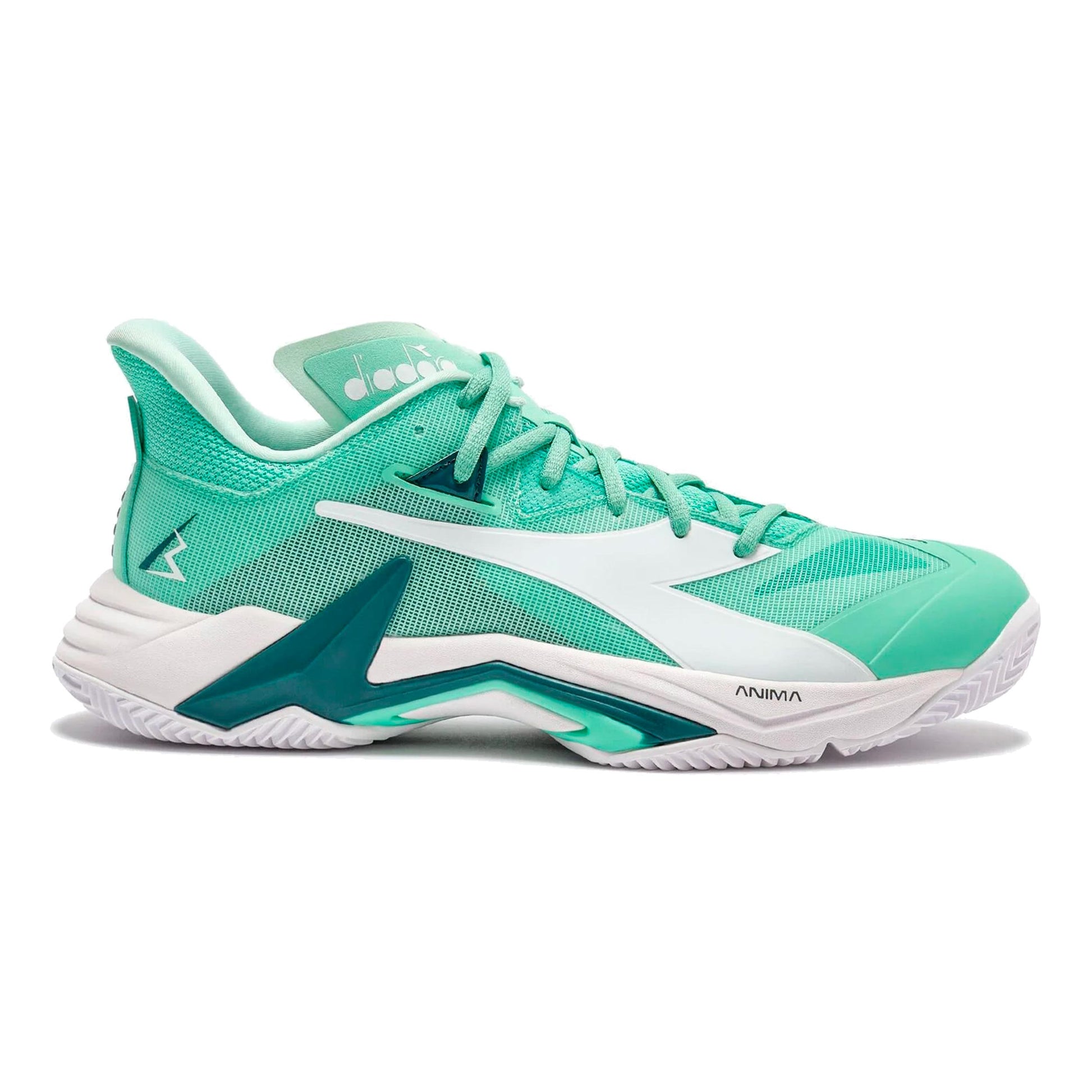 Diadora B.Icon 3 Sko för grus Herrar-turkos, vit