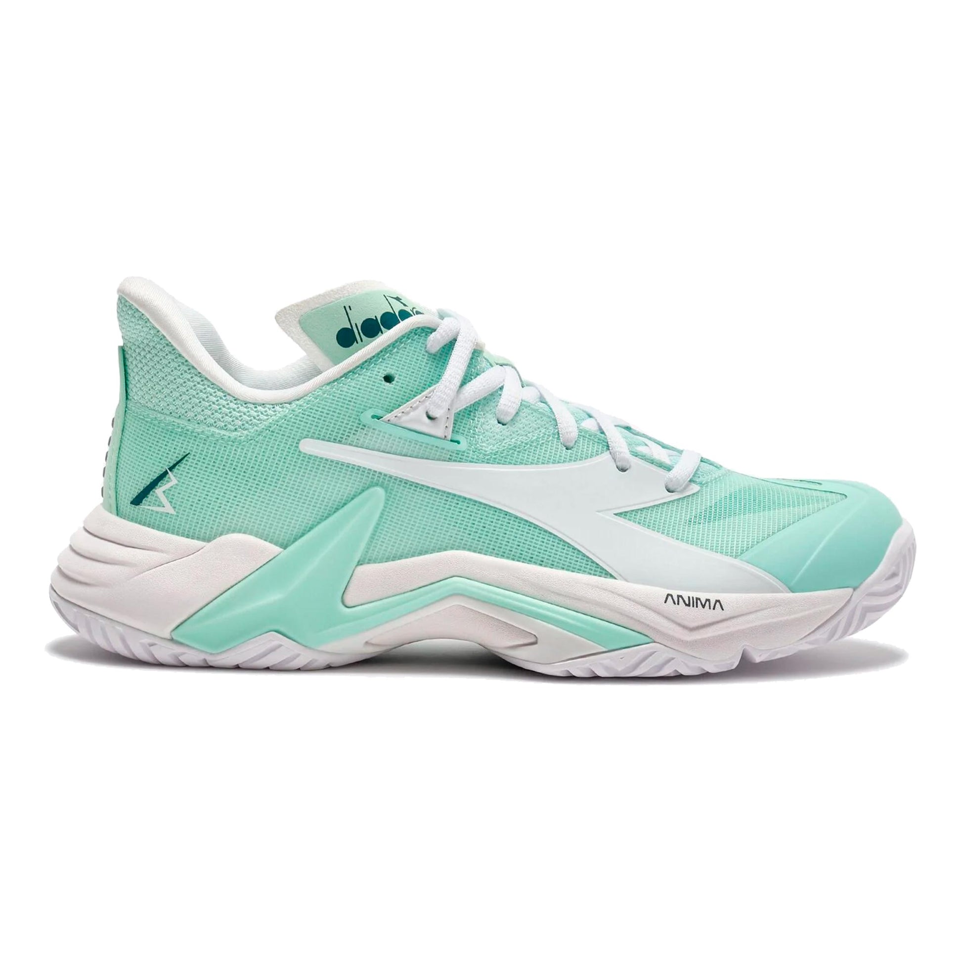 Diadora B.Icon 3 Allroundsko Damer-grön, vit