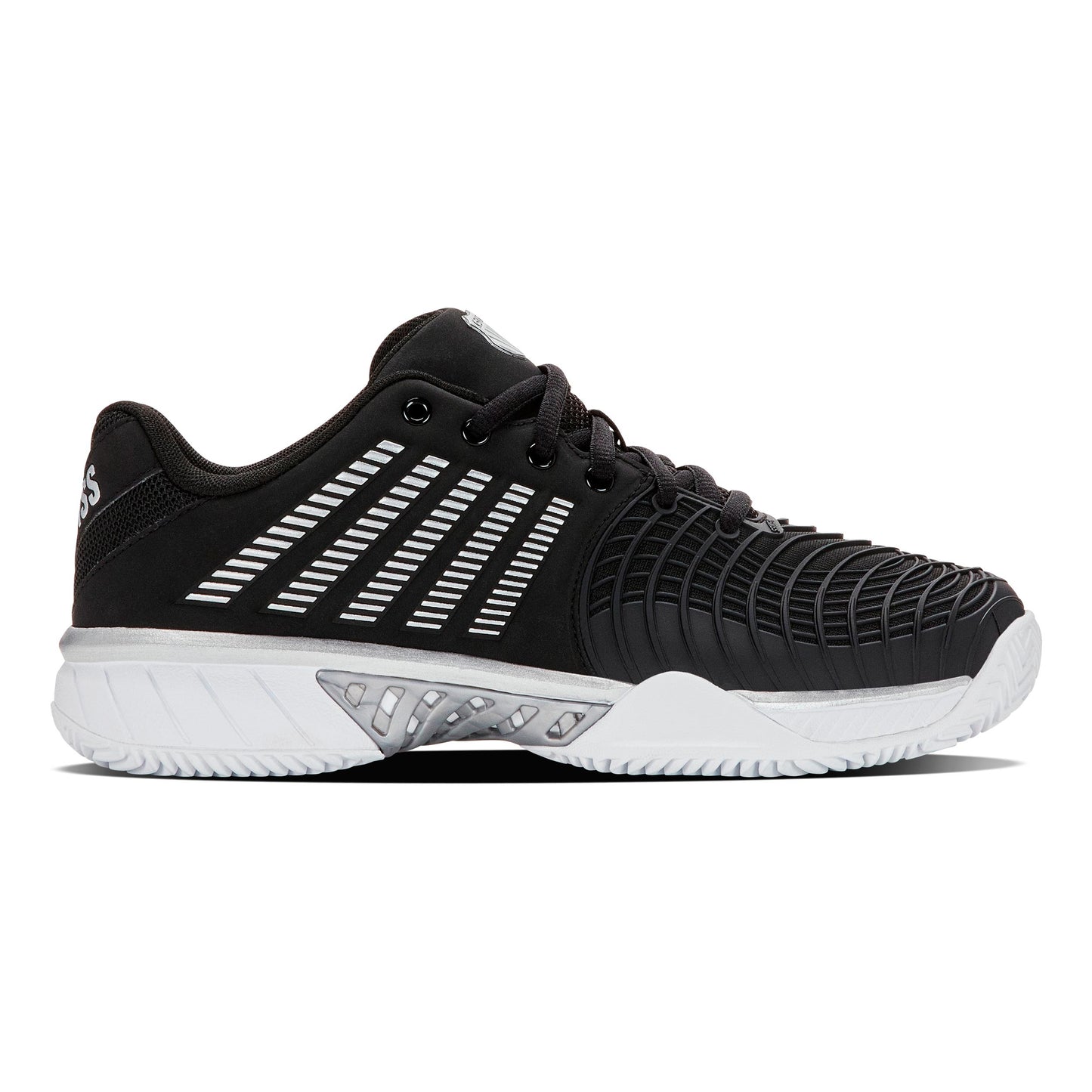 K-Swiss Express Light 3 Sko för grus Damer - svart, silver