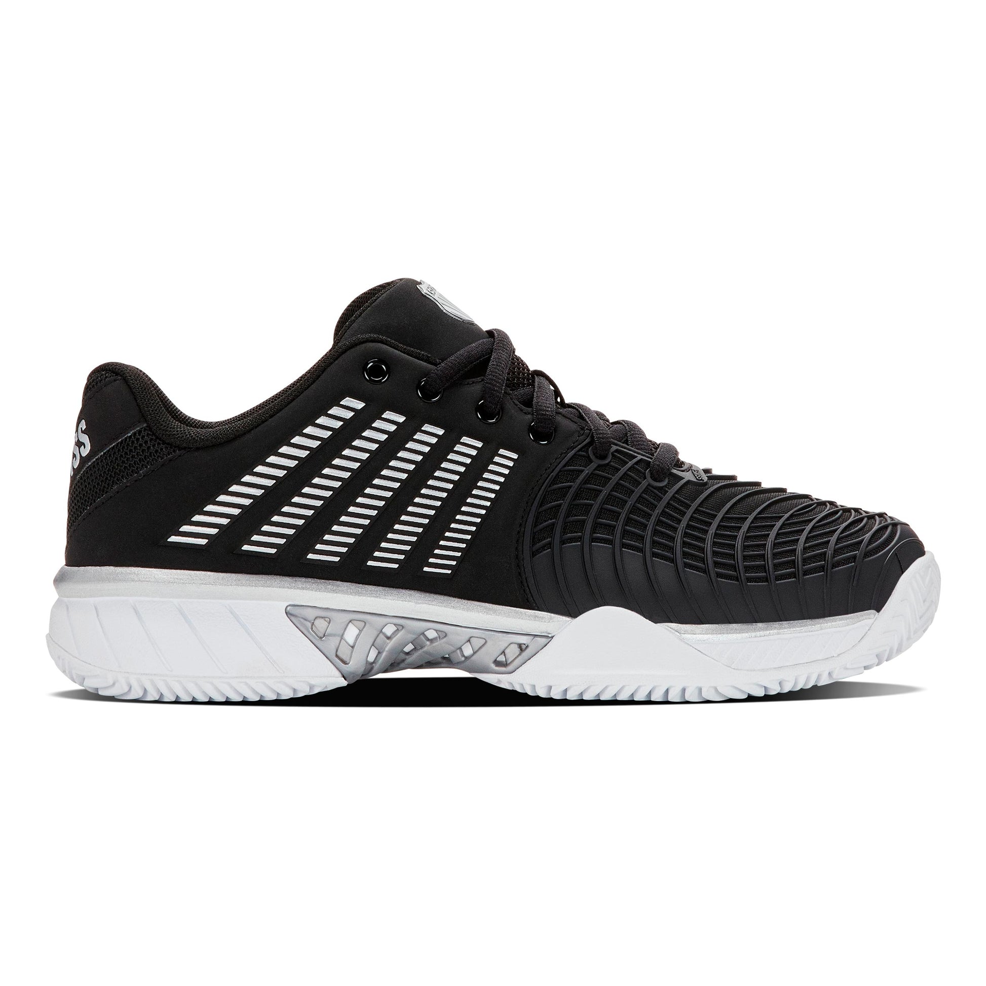 K-Swiss Express Light 3 Sko för grus Damer - svart, silver