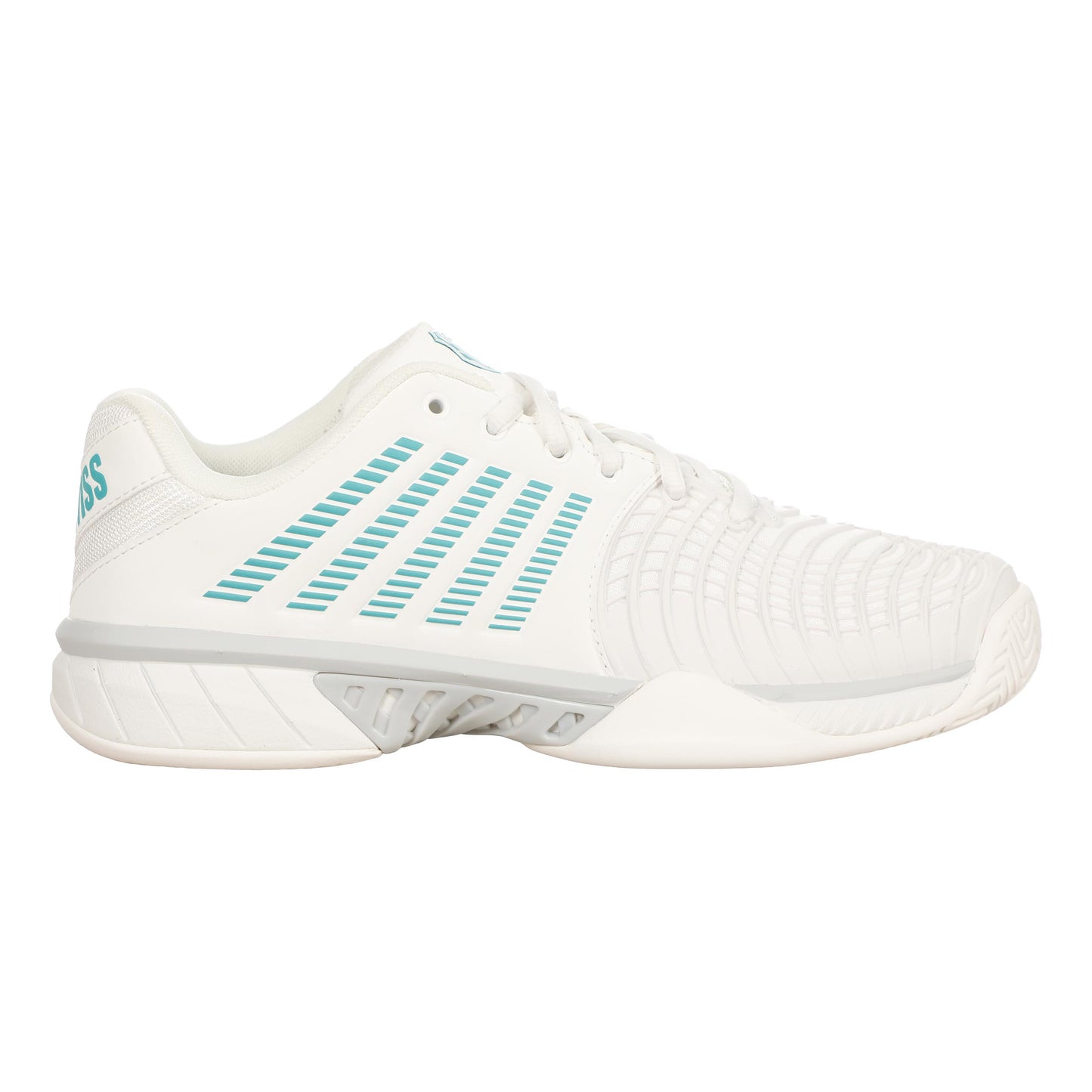 K-Swiss Express Light 3 Allroundsko Damer - vit, turkos