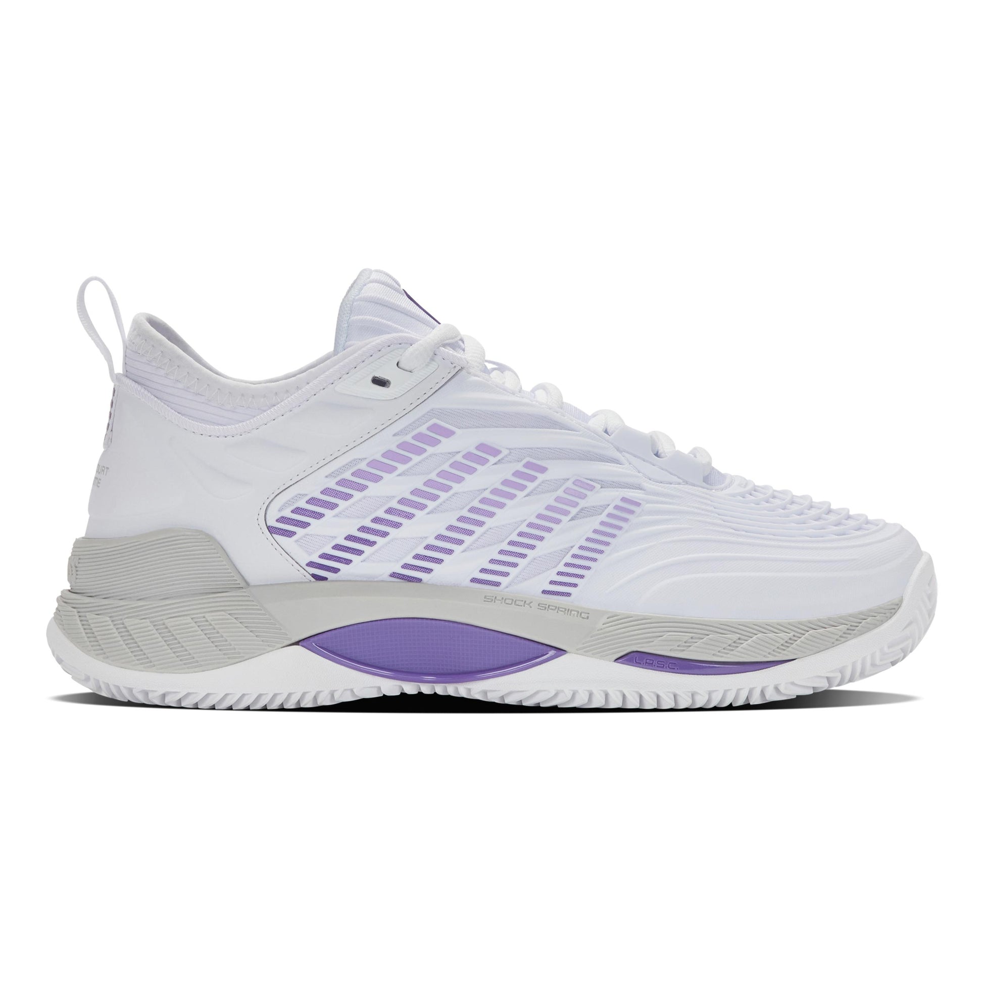 K-Swiss Hypercourt Supreme 2 Sko för grus Damer - vit, lavendel