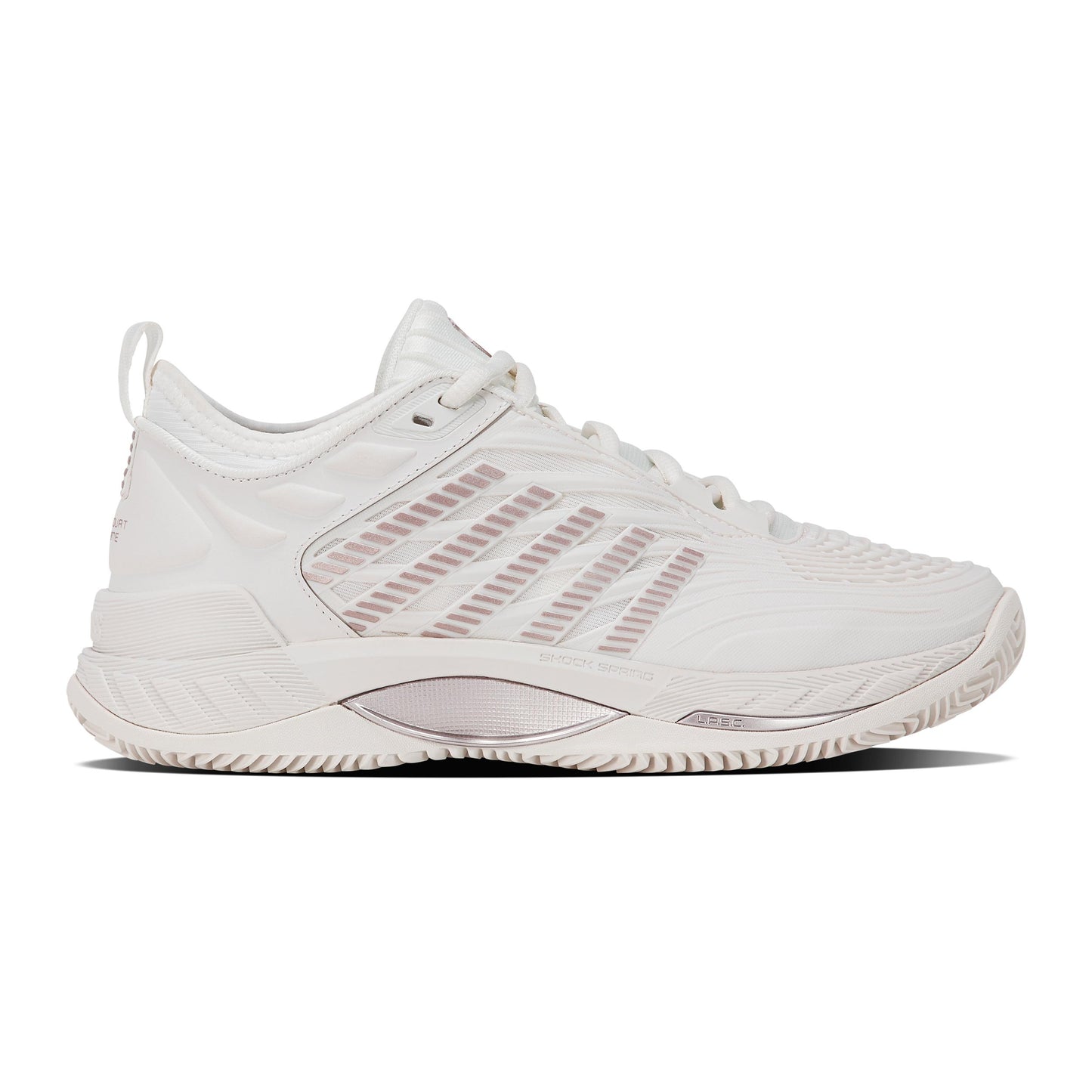 K-Swiss Hypercourt Supreme 2 Sko för grus Damer - vit, rosa