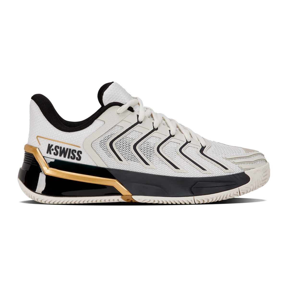 K-Swiss Ultrashot 4 Sko för grus Herrar - creme, svart