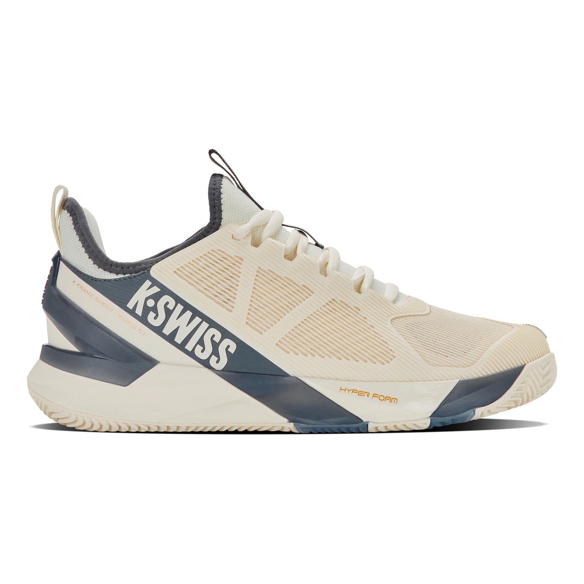K-Swiss K-FRAME SPEED RUBLO Clay Sko för grus Herrar-beige, mörkblå