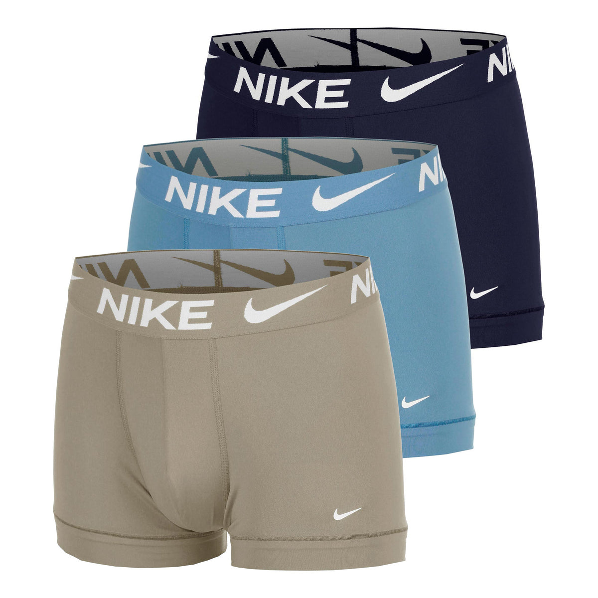 Nike Dri-Fit Essential Micro Trunk Boxershorts 3-pack Herrar - grön