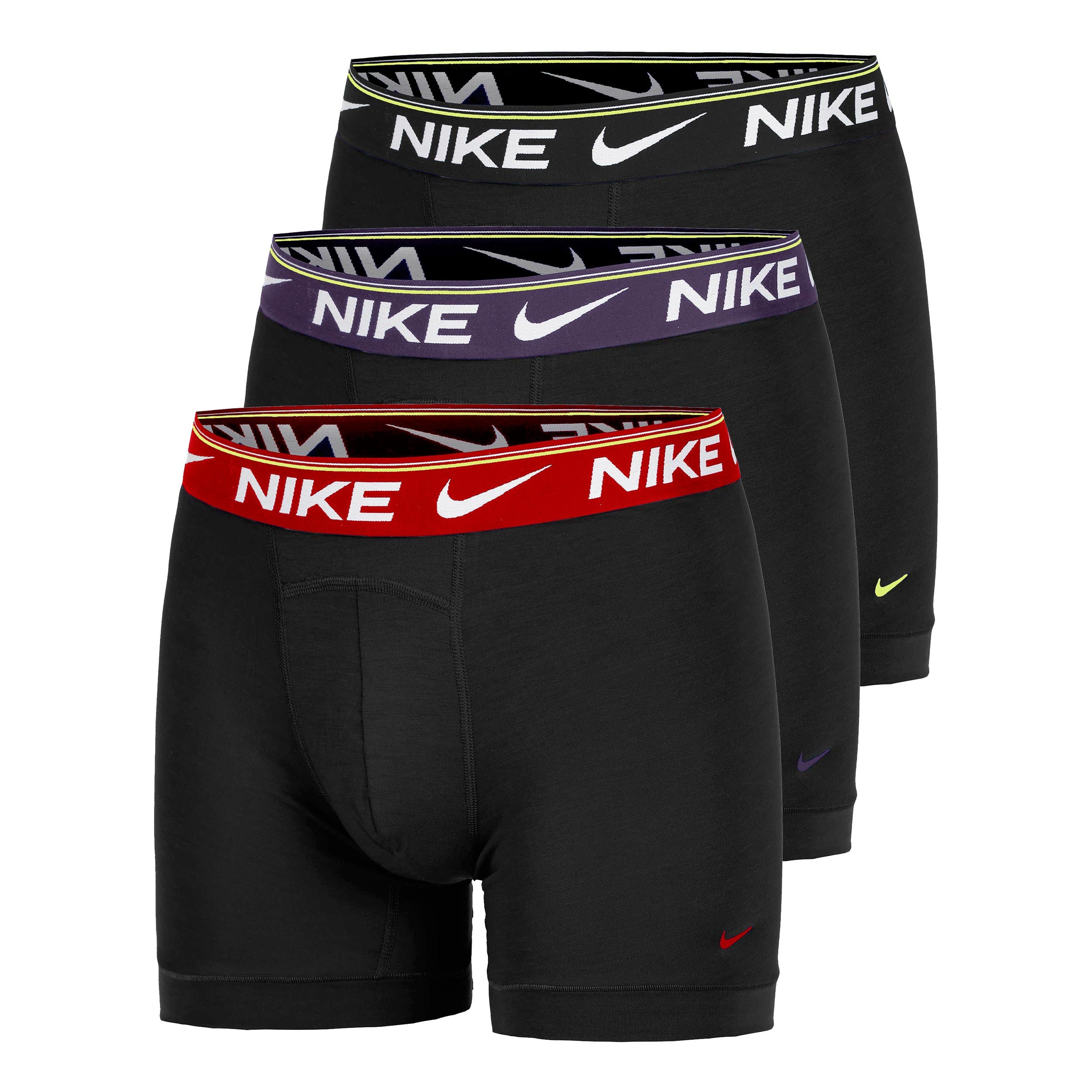 Nike Ultra Comfort Boxershorts - 3-pack Herrar-svart, röd