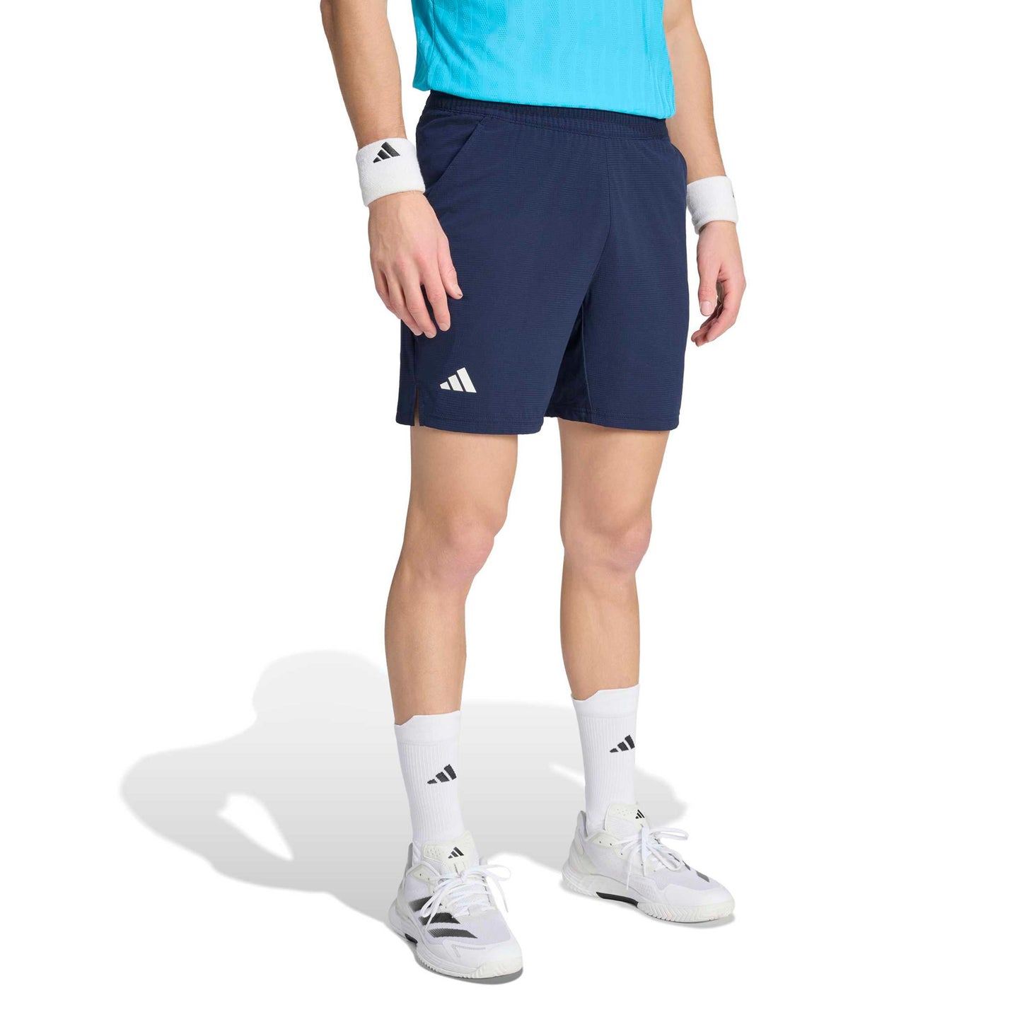 adidas 7Inch Ergo Shorts Herrar - mörkblå, vit