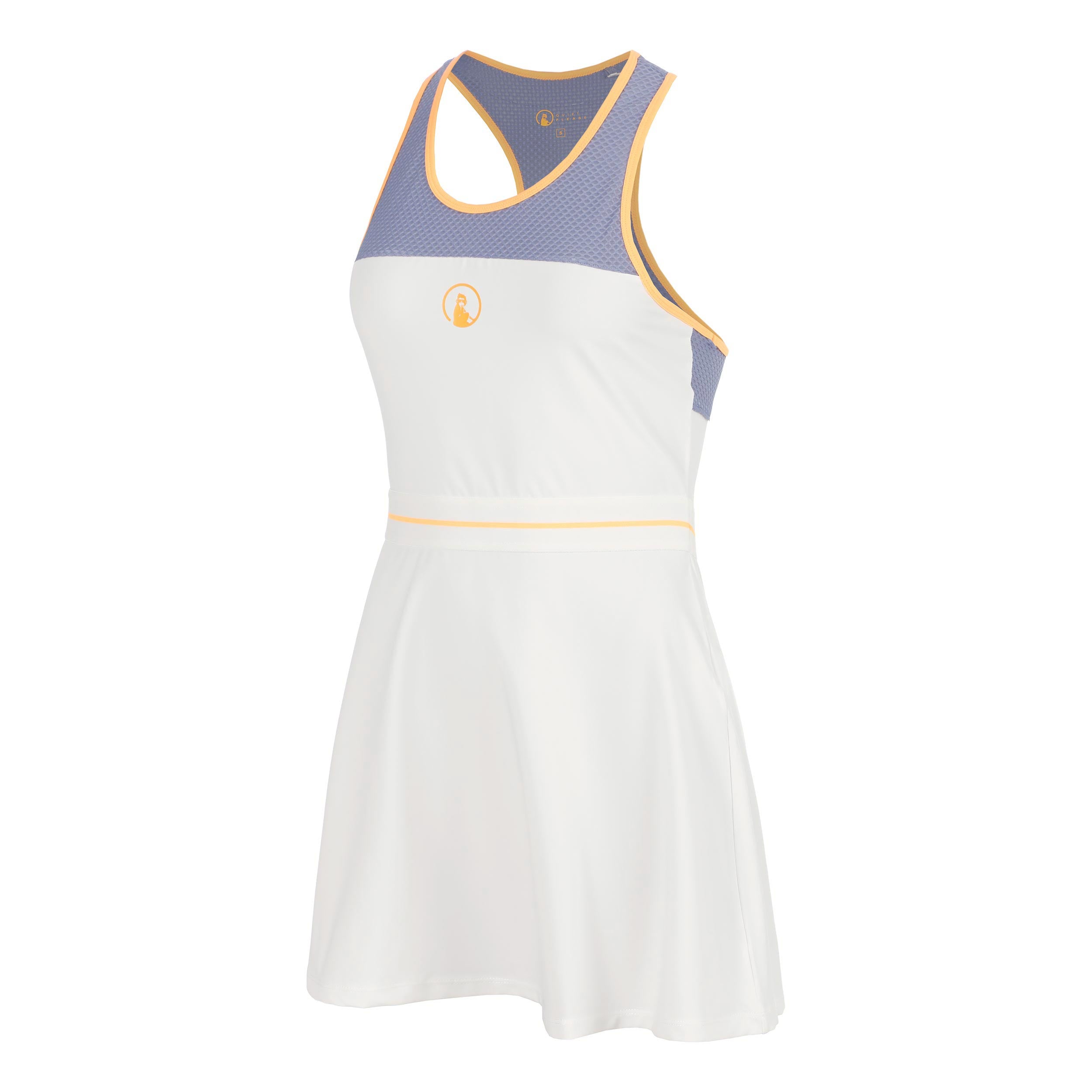 Quiet Please Glow Racerback Klänning Damer - creme