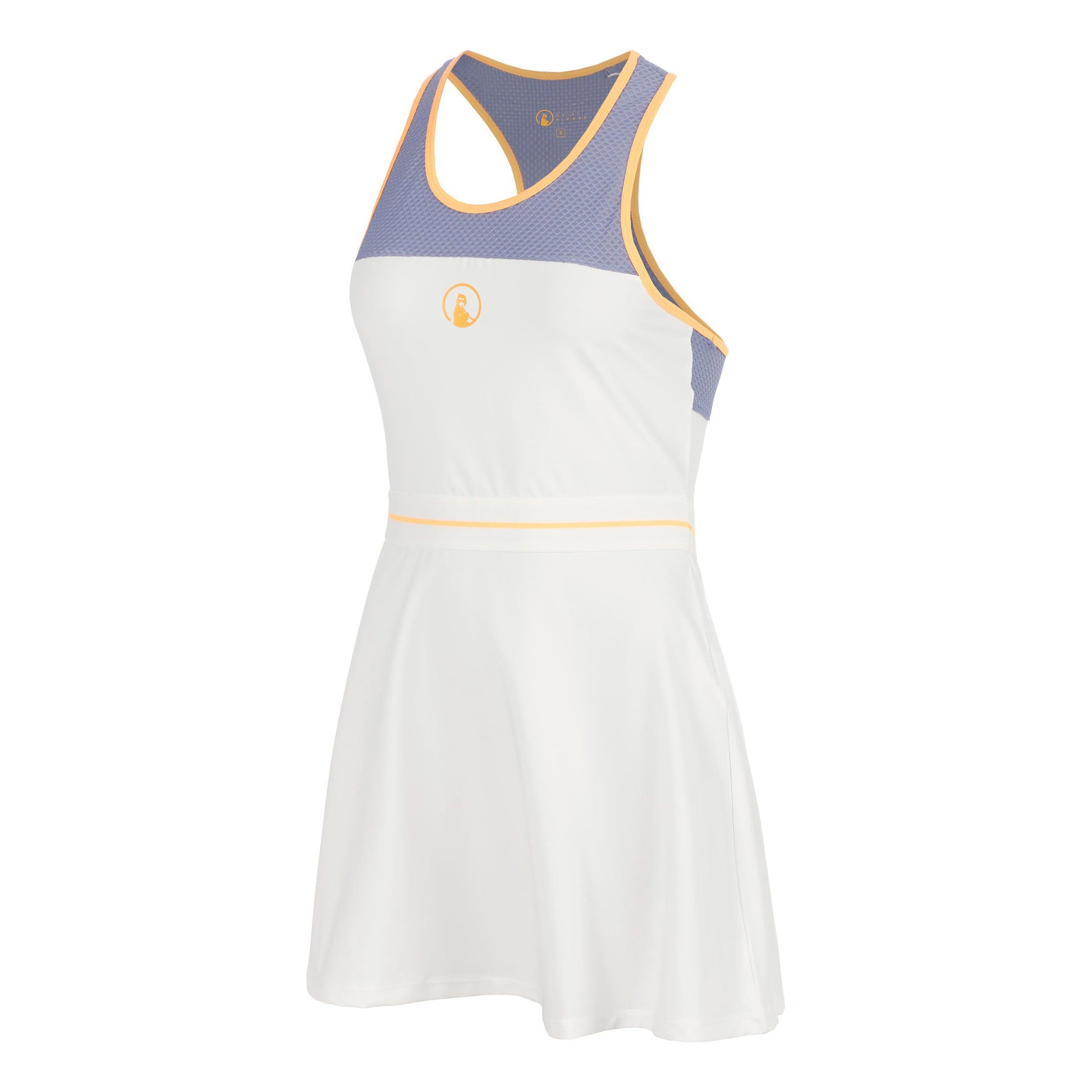 Quiet Please Glow Racerback Klänning Damer - creme