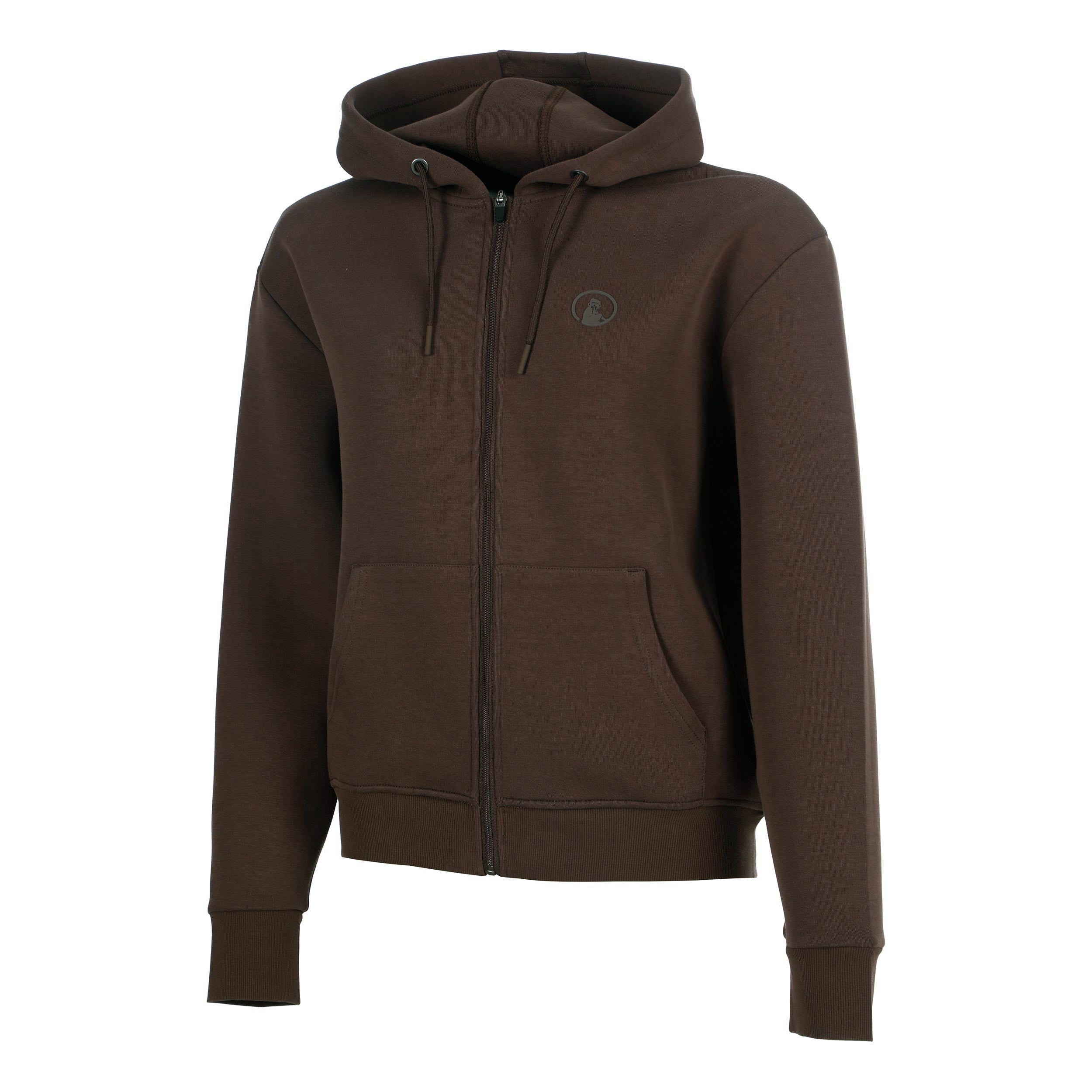 Quiet Please Memories Core Zip W Sweat-jacka Damer - brun
