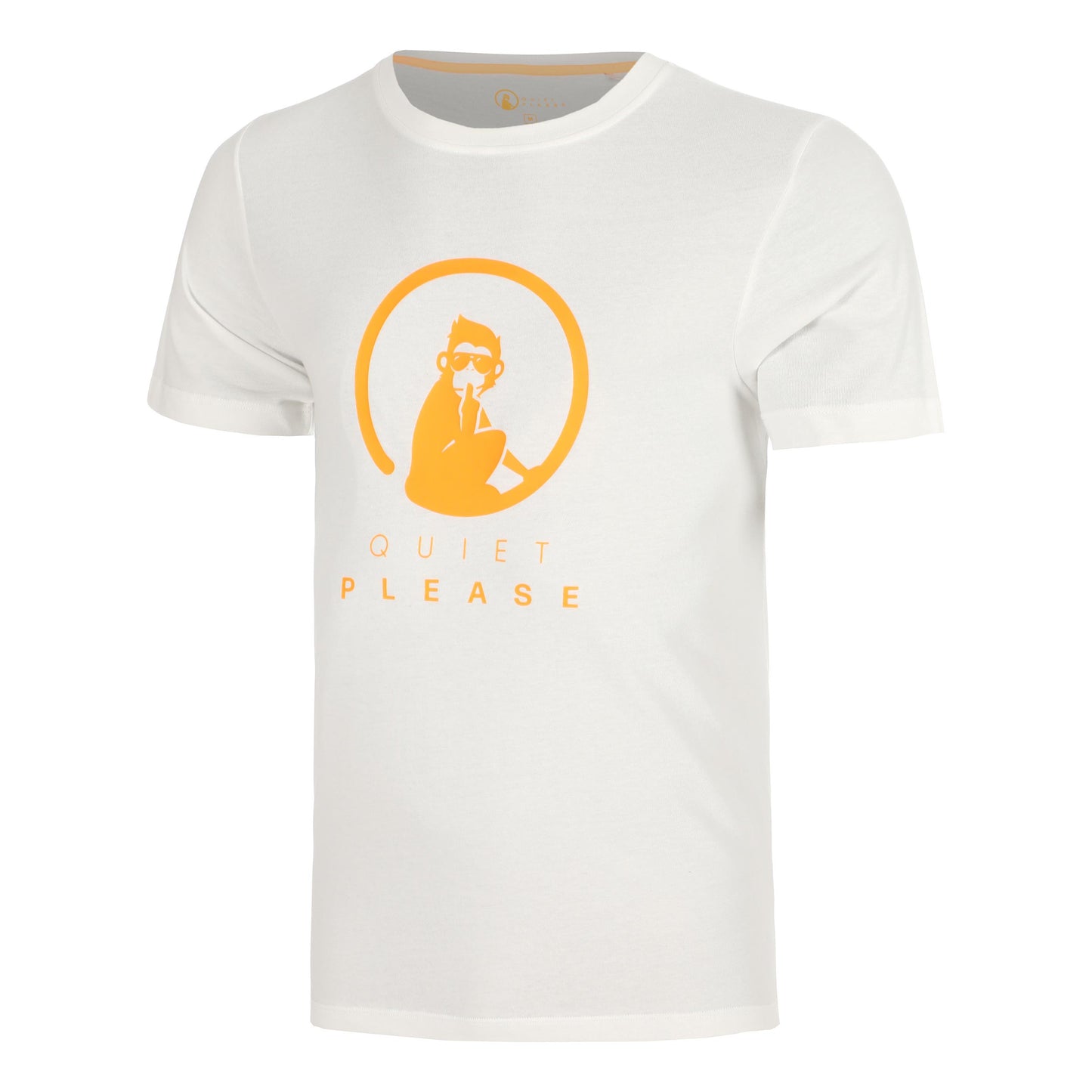 Quiet Please Glow Training T-shirt Herrar - creme