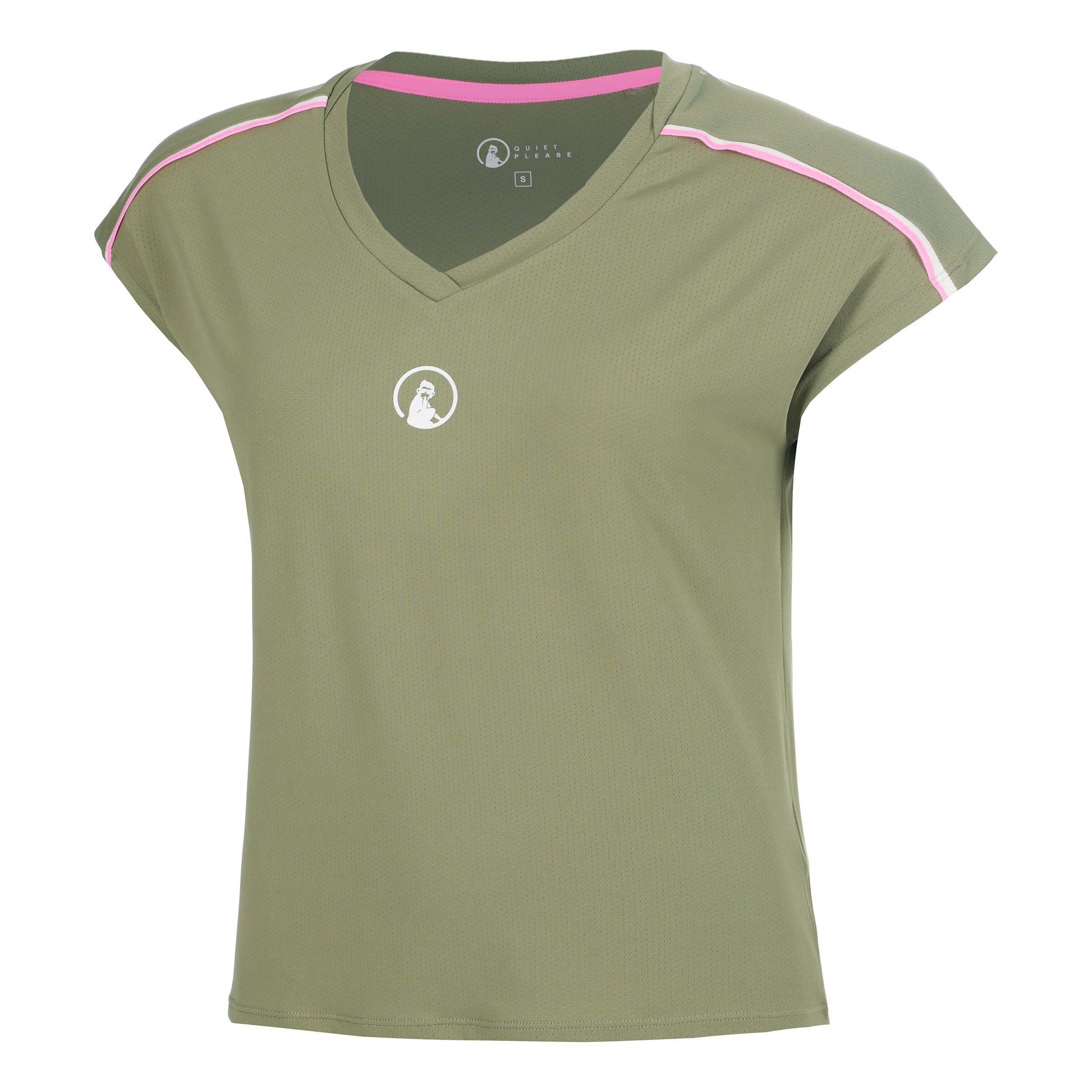 Quiet Please Memories Volley T-shirt Damer - kaki