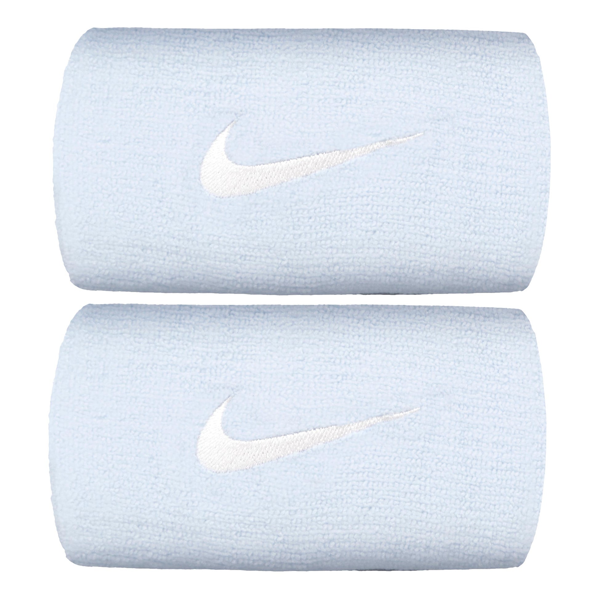 Nike Premier DW Svettband 2-pack lång - ljusgrön, vit