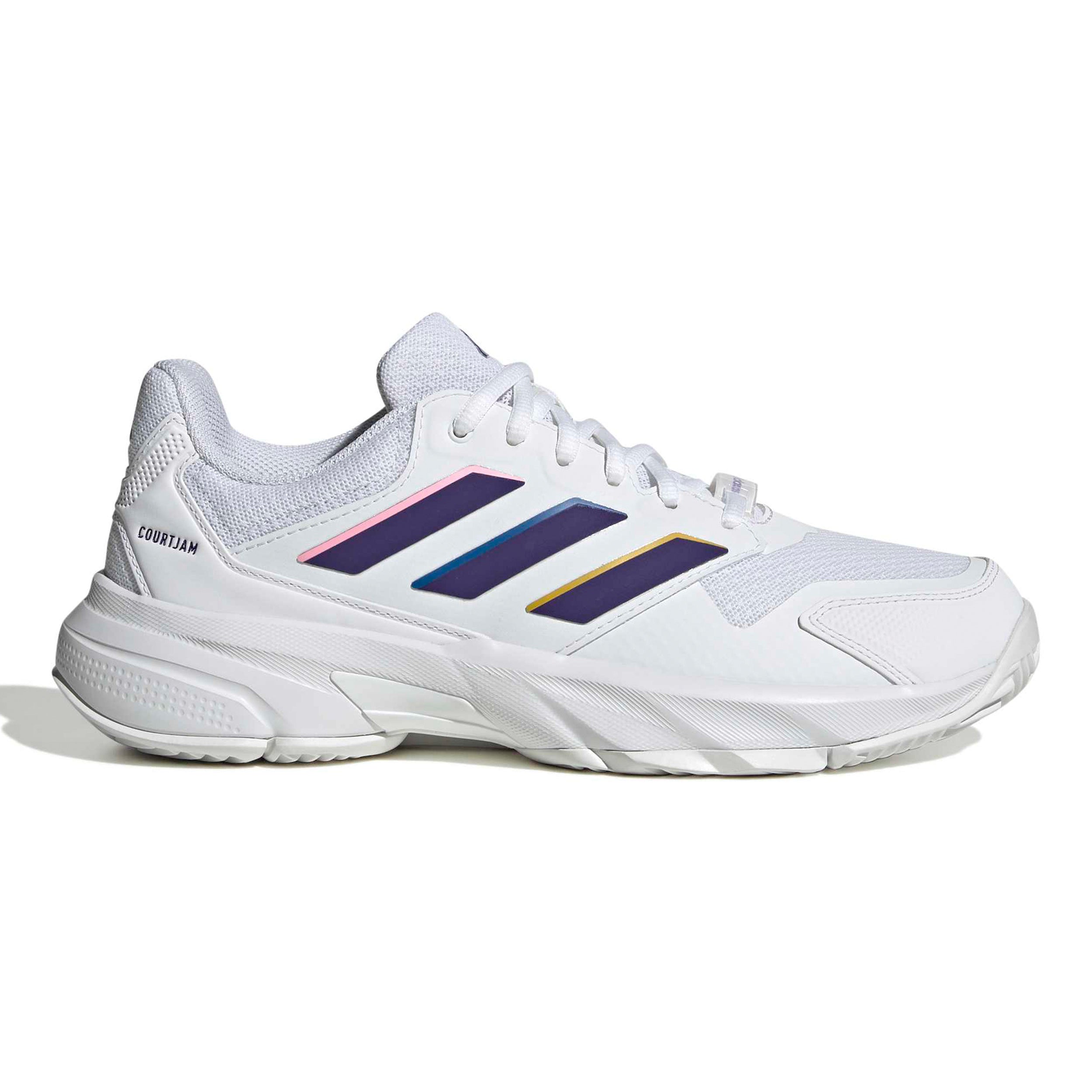 adidas CourtJam Control 3 Allroundsko Damer - vit, svart