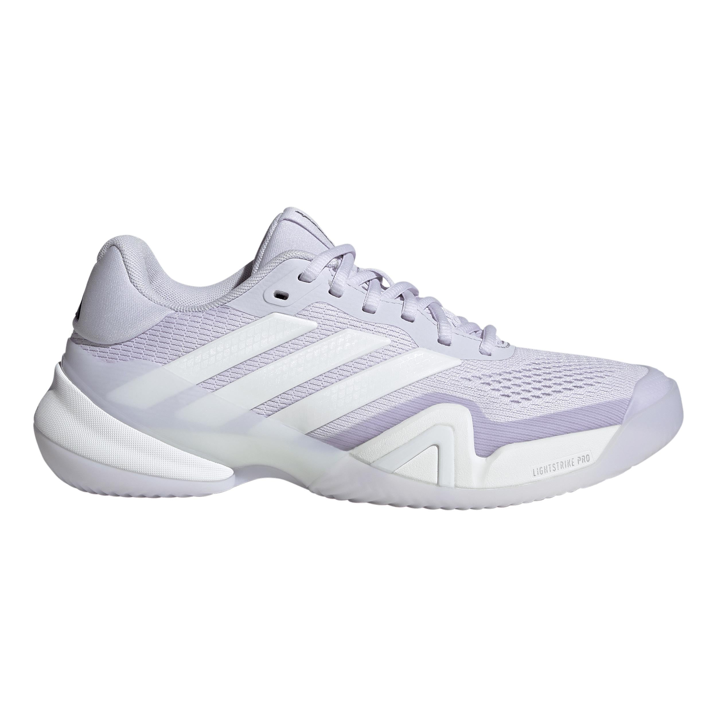 adidas Barricade 14 Sko för grus Damer - lavendel, vit