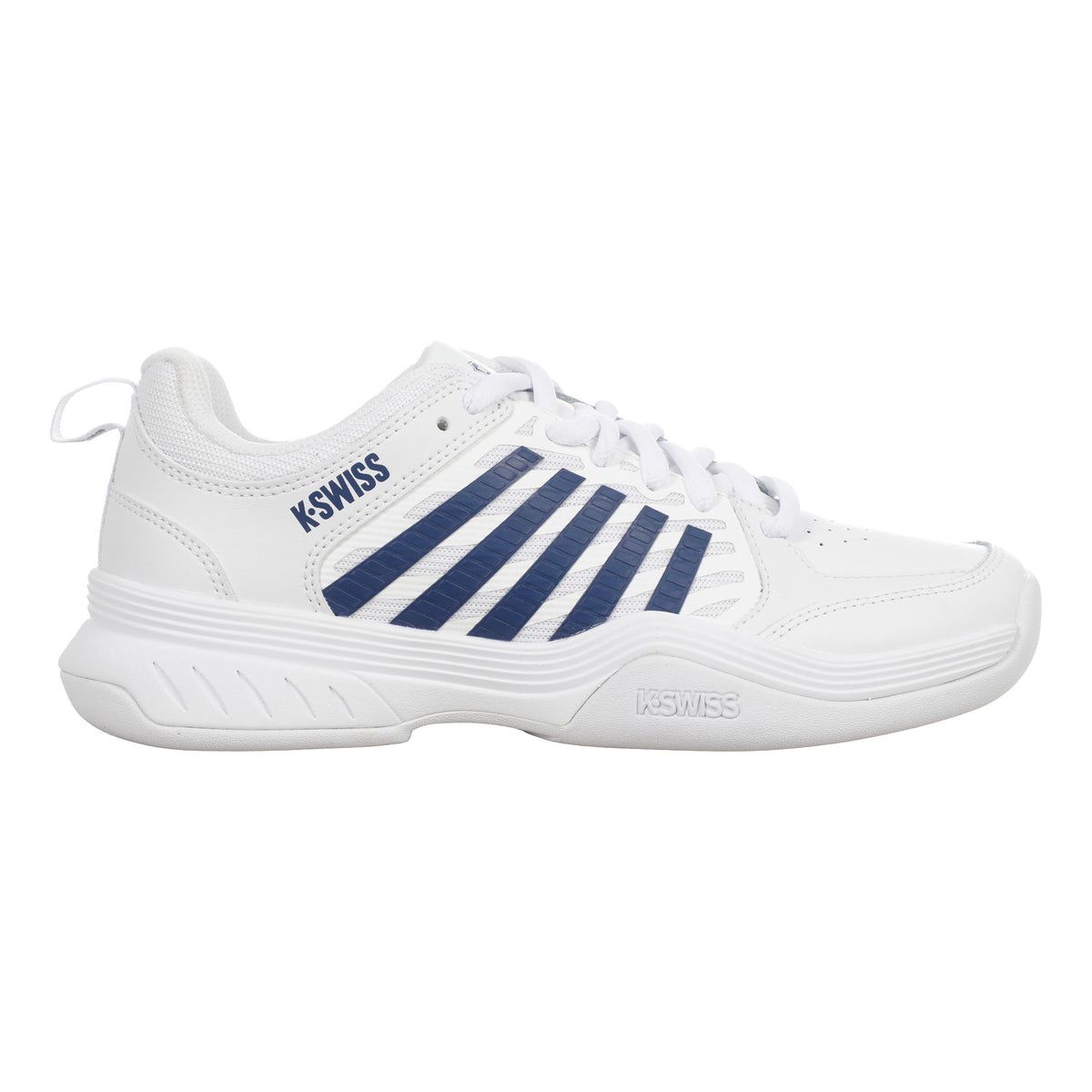K-Swiss Court Express 2 Inomhussko Barn - vit, mörkblå