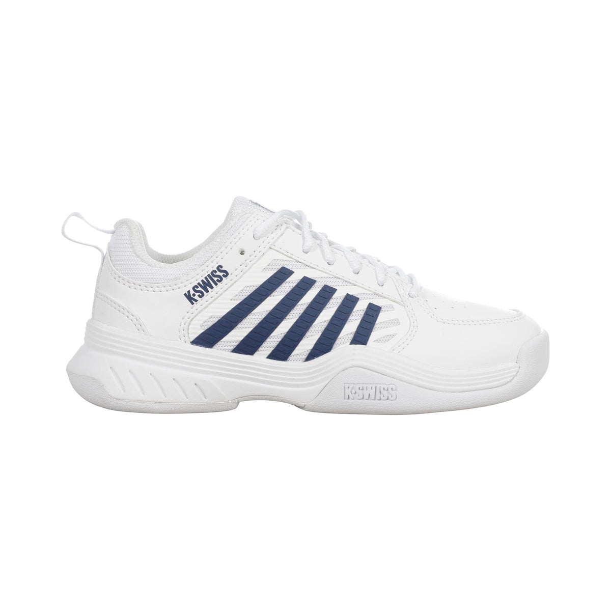 K-Swiss Court Express 2 Inomhussko Barn - vit, mörkblå