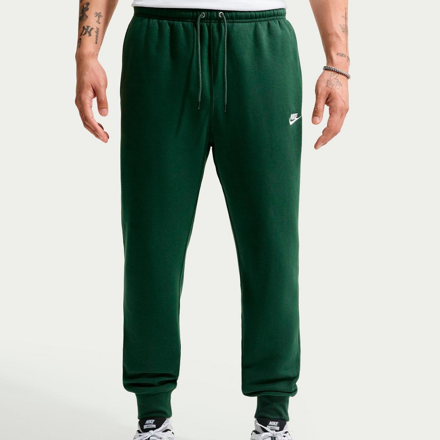 Nike Club Träningsbyxa Herrar - mörkgrön