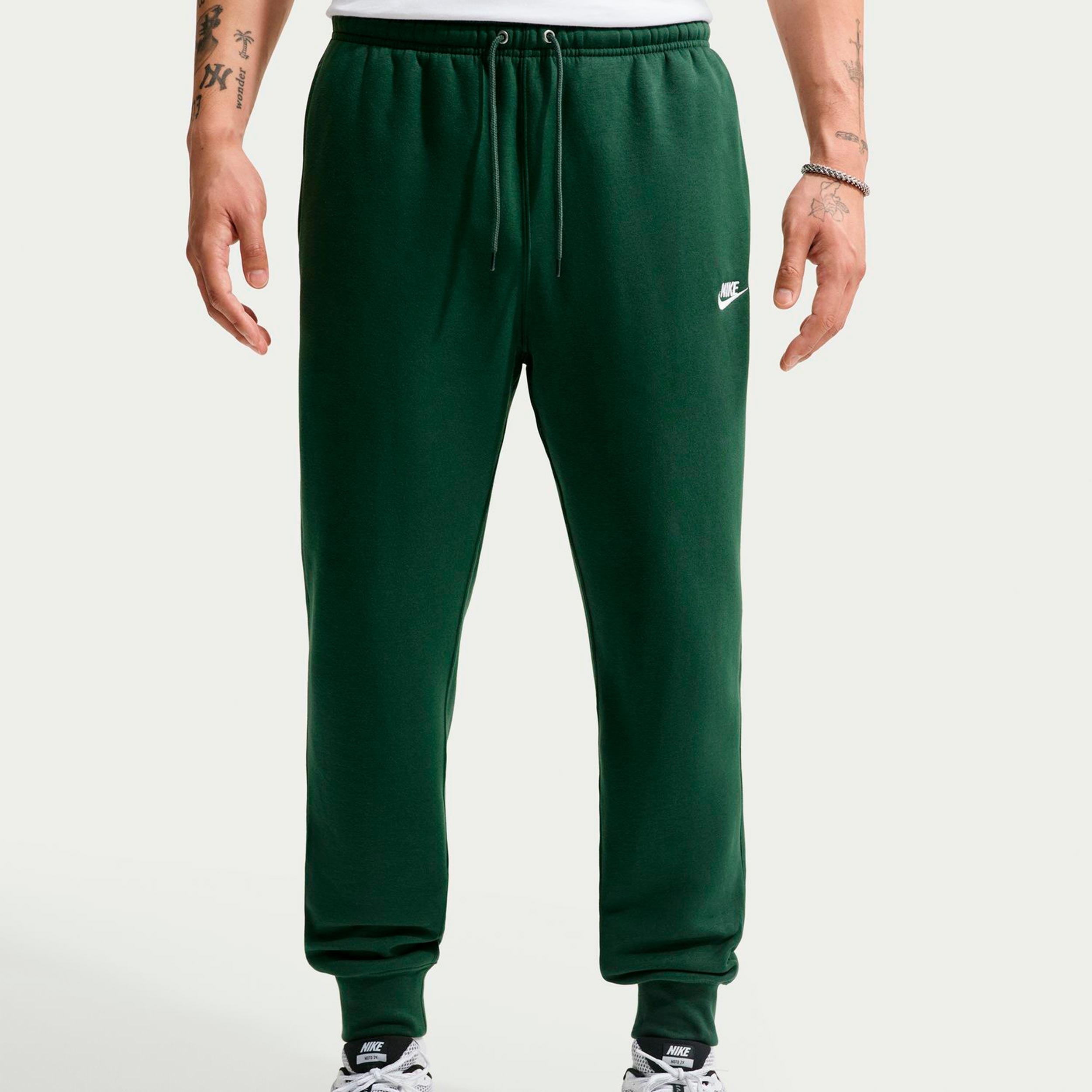 Nike Club Träningsbyxa Herrar - mörkgrön