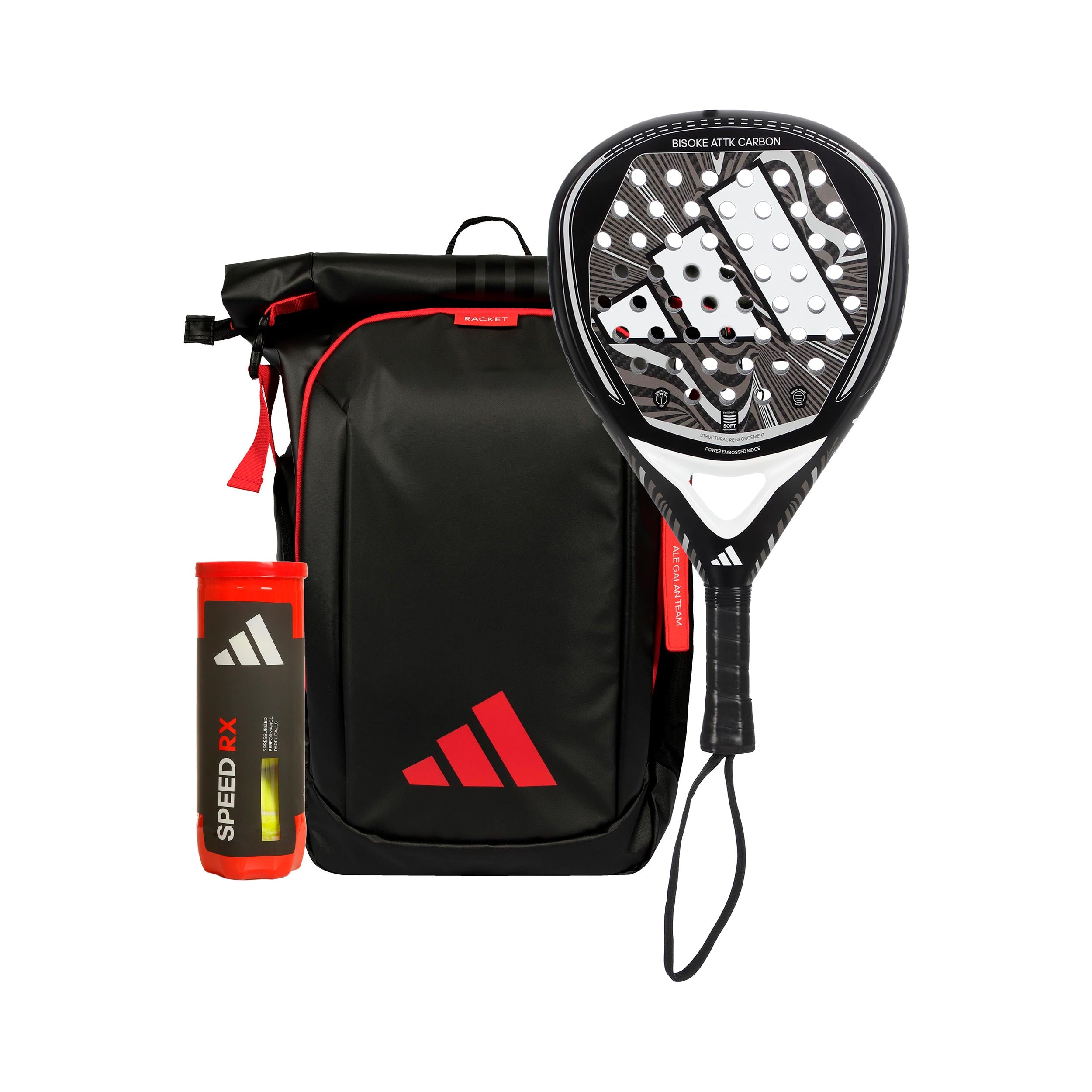 adidas 3-pack Bisoke Attk Carbon