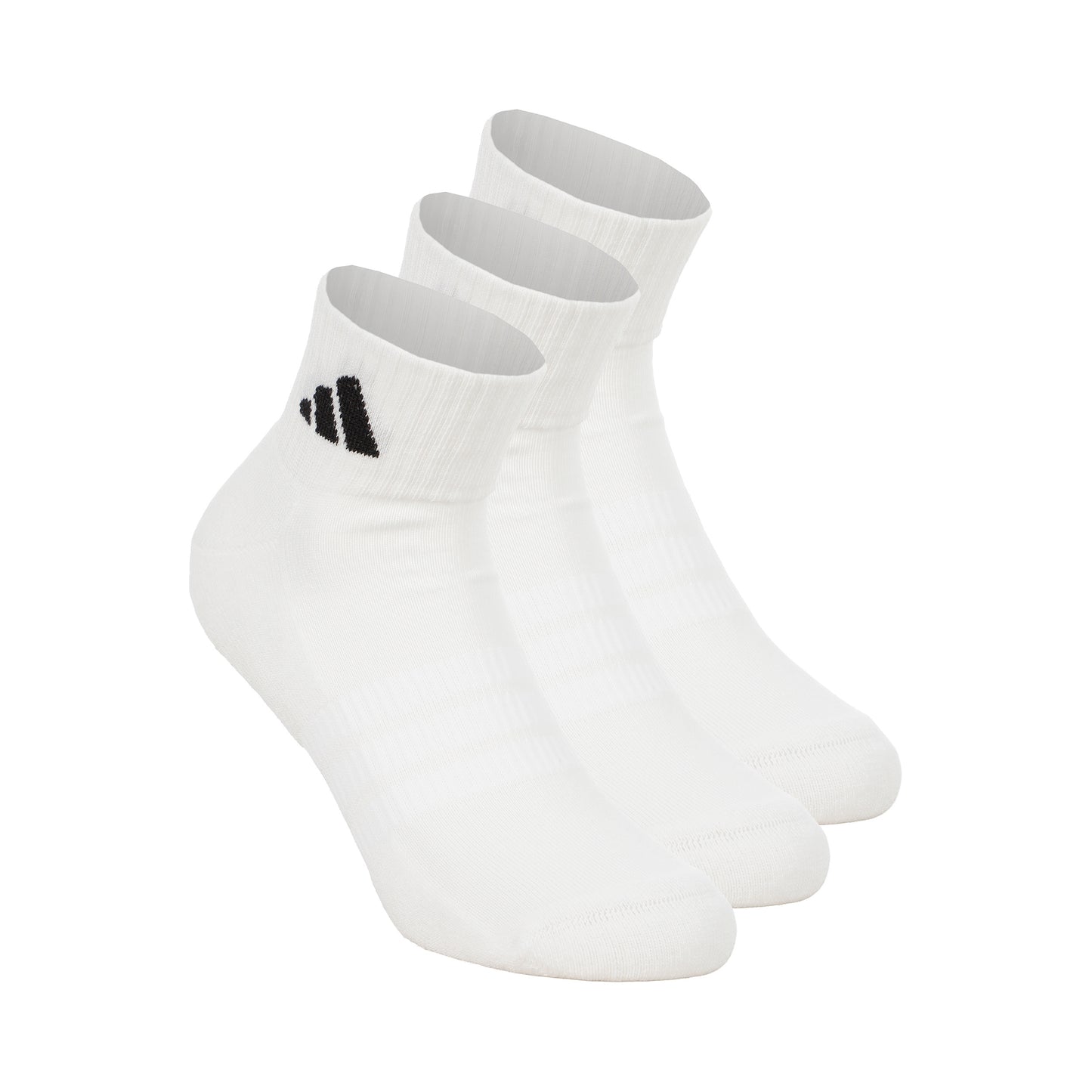 adidas Essentials Ankle 3P Tennisstrumpor - 3-pack Unisex-vit, svart