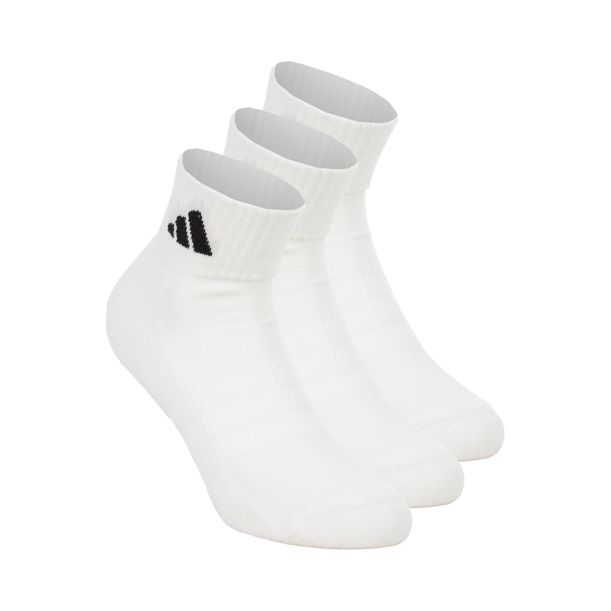 adidas Essentials Ankle 3P Tennisstrumpor - 3-pack Unisex-vit, svart