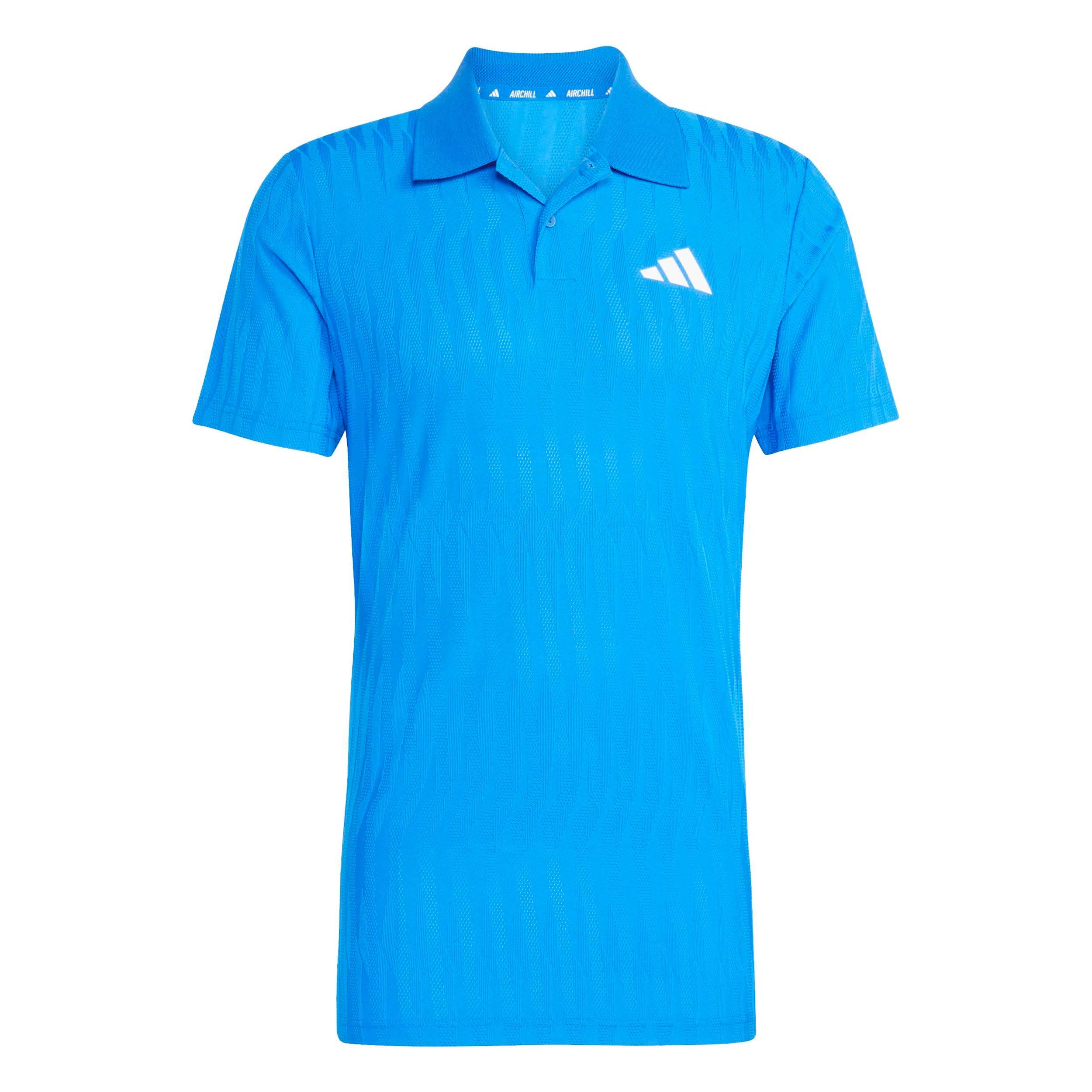 adidas Freelift Polo Herrar - blå, vit