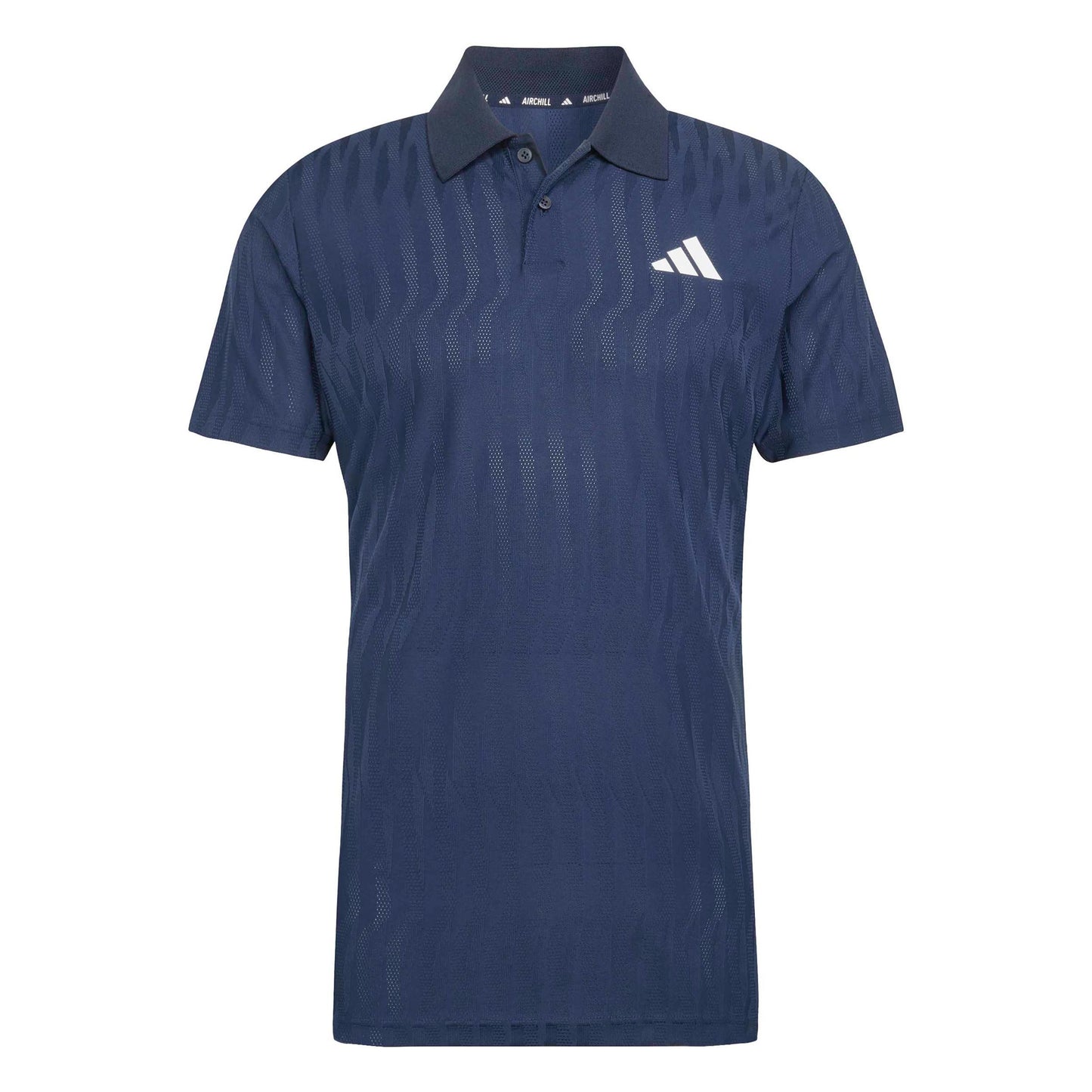 adidas Freelift Polo Herrar - mörkblå, vit