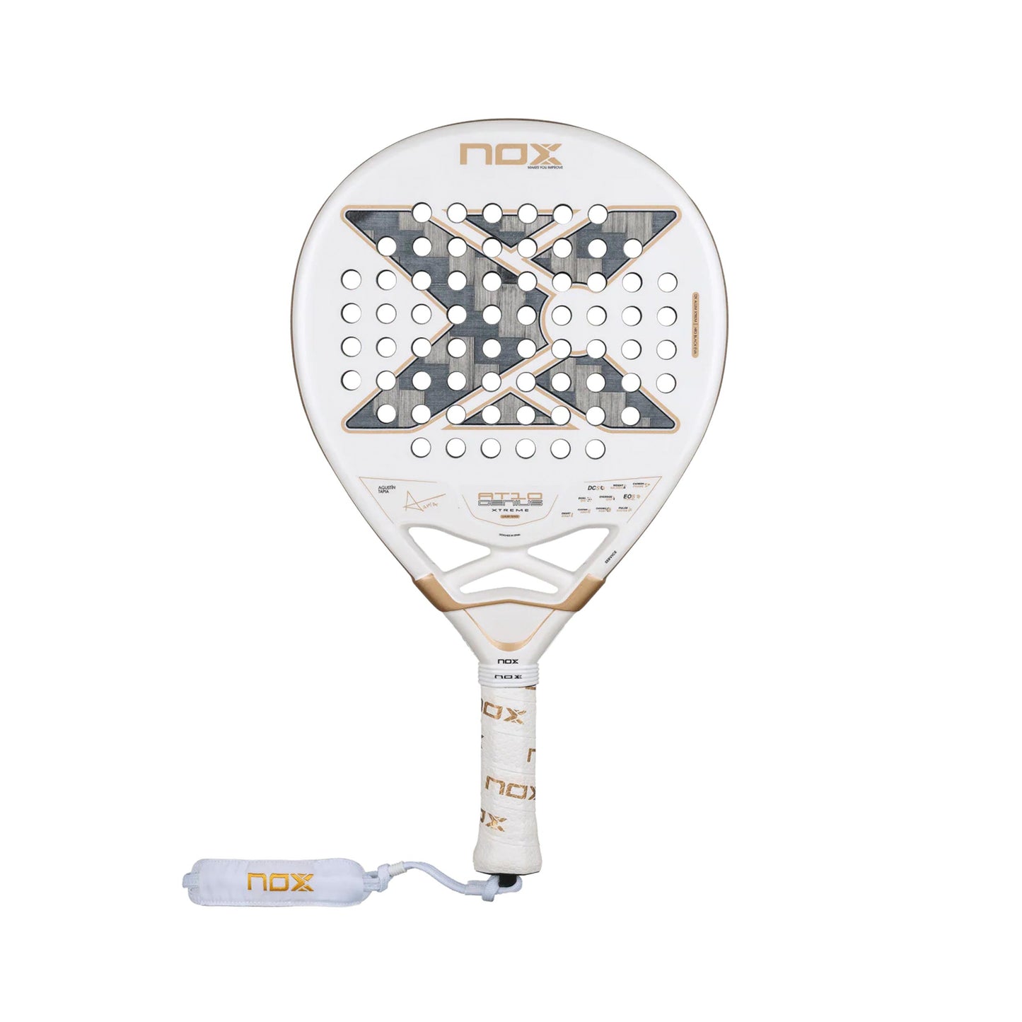 NOX AT10 Genius 12K Xtreme Padelracket