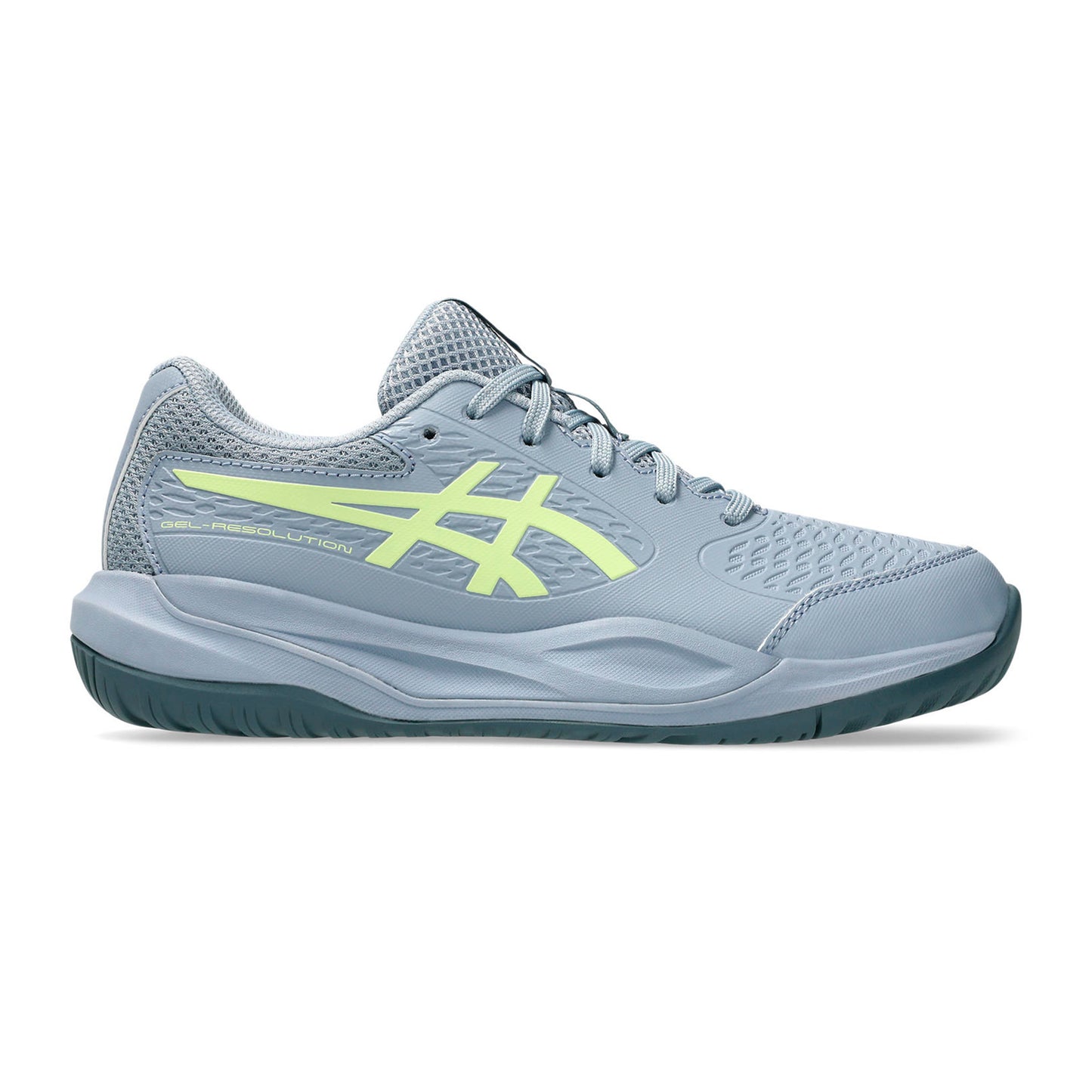 ASICS Gel-Resolution X GS Allroundsko Barn - grå, grön