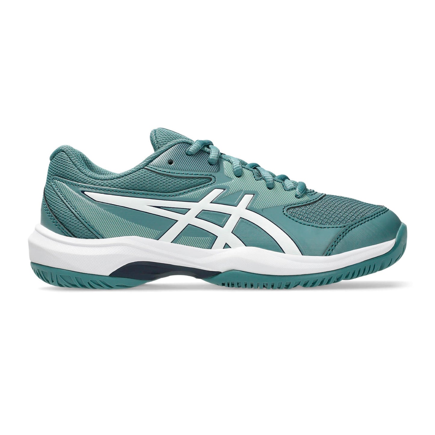 ASICS Gel-Game 10 GS Allroundsko Barn - petrol, vit