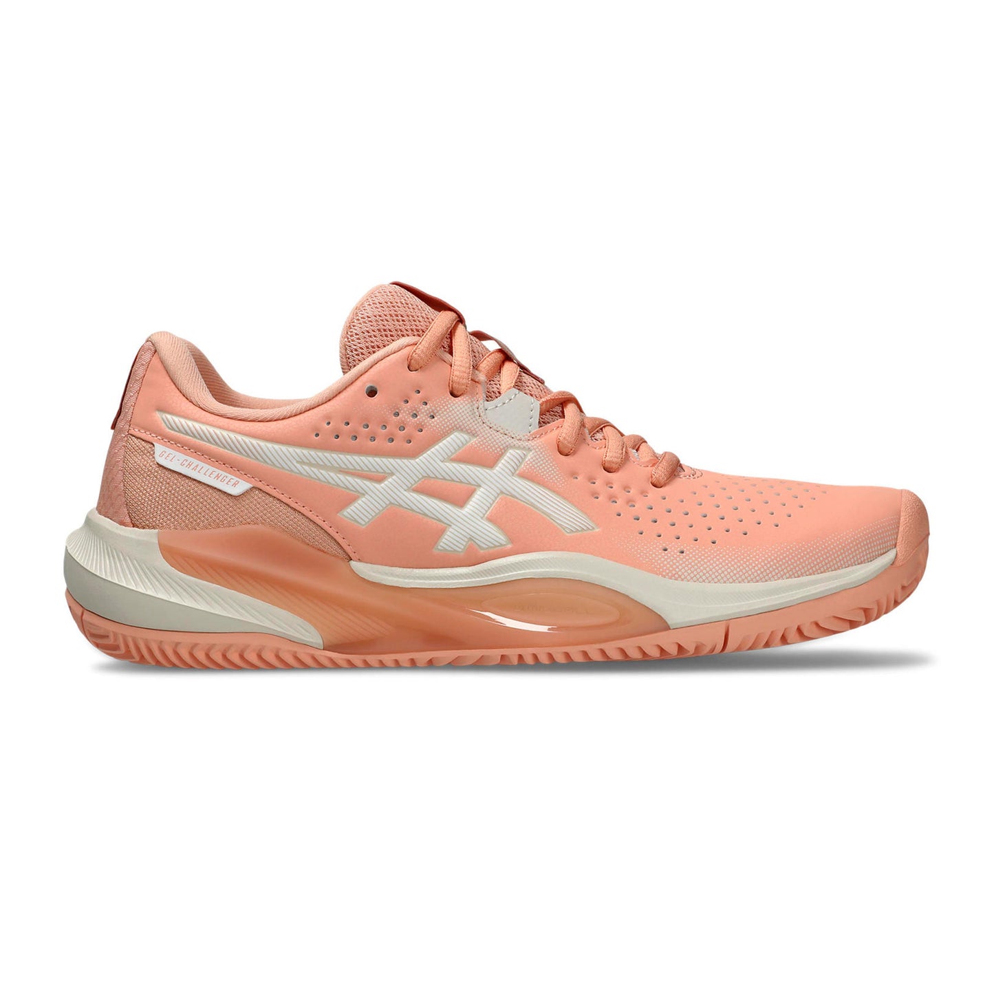 ASICS Gel-Challenger 15 Sko för grus Damer - aprikos, vit