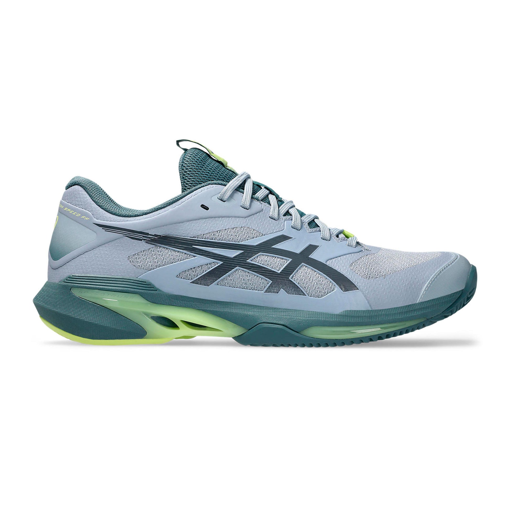 ASICS Solution Speed FF 4 Sko för grus Herrar - grå, lime
