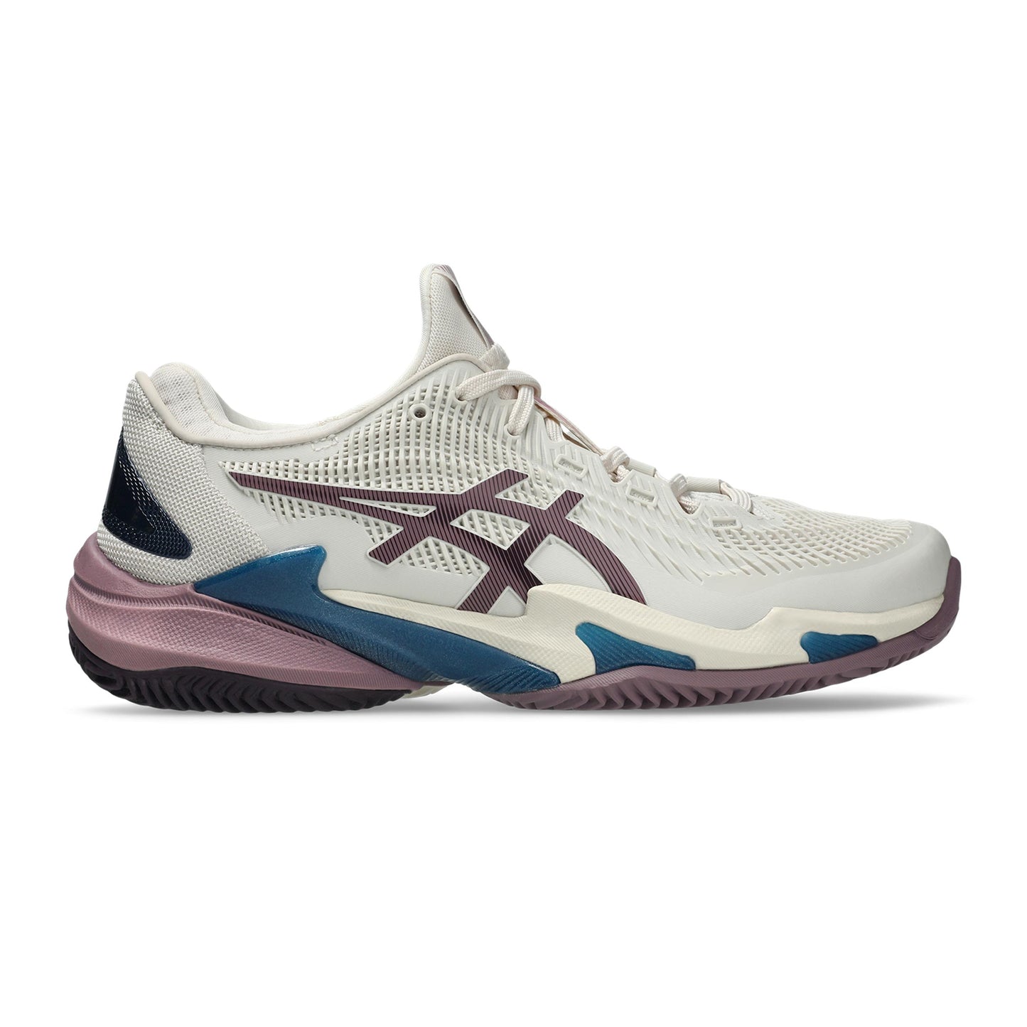 ASICS Court FF 3 Sko för grus Damer - creme, lila