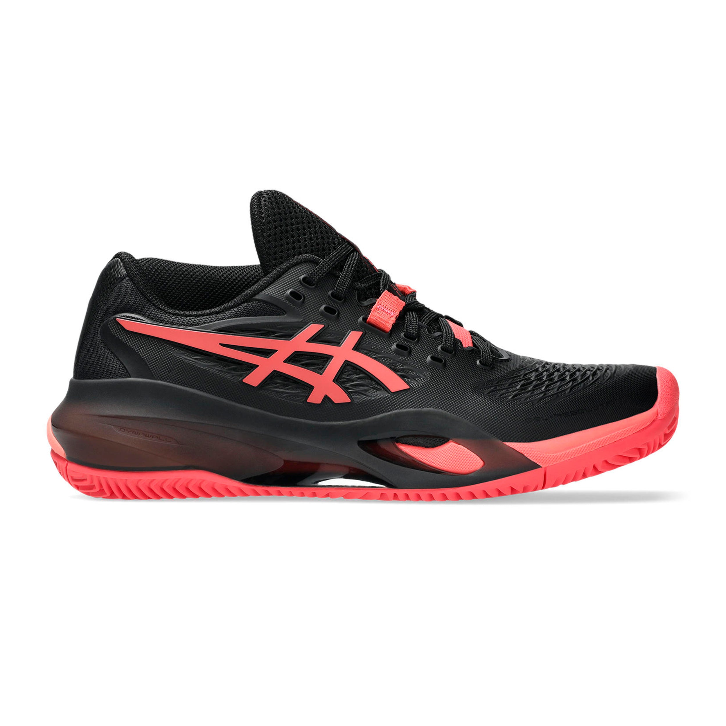 ASICS Gel-Resolution X Sko för grus Damer - svart, neonrosa