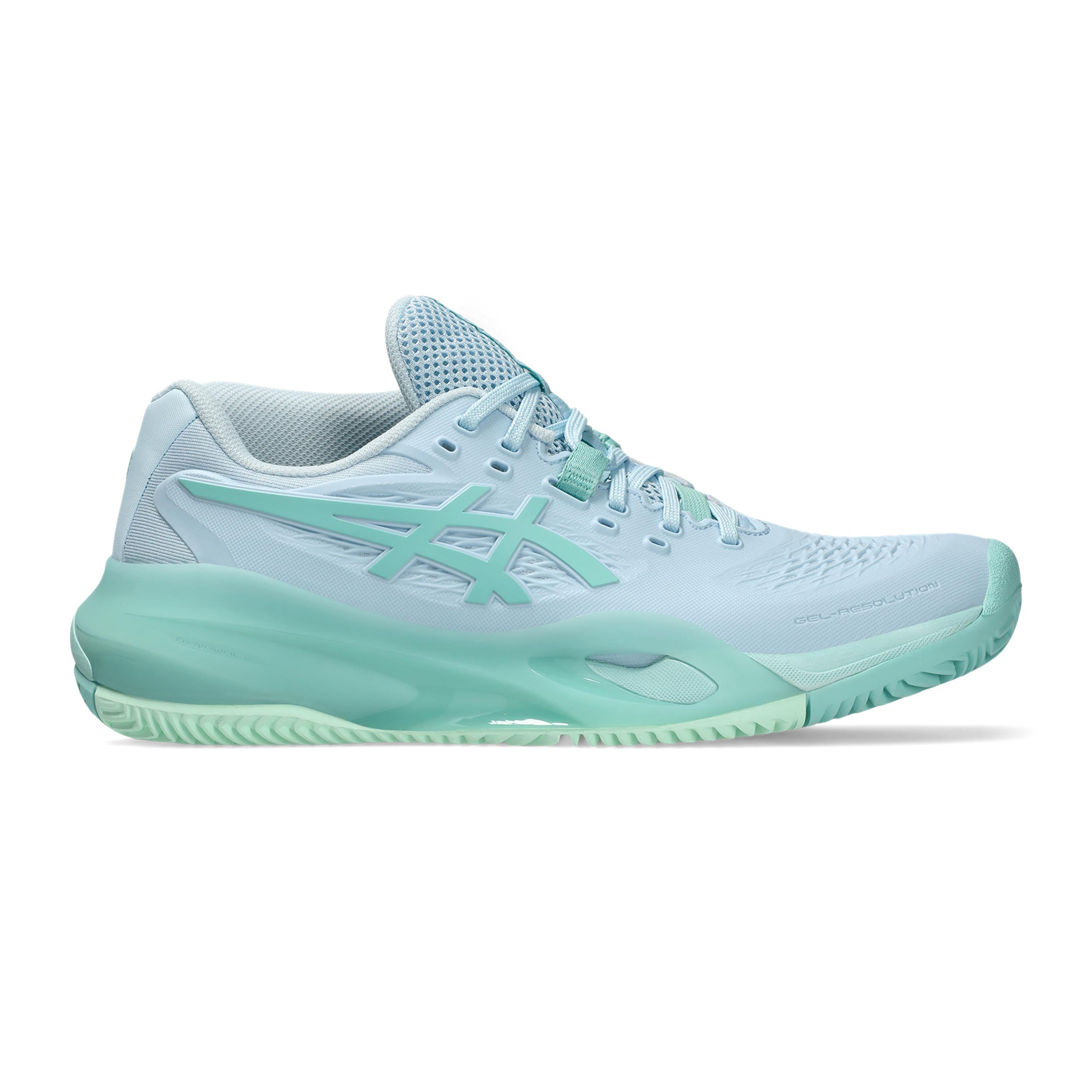 ASICS Gel-Resolution X Sko för grus Damer - ljusblå, mint