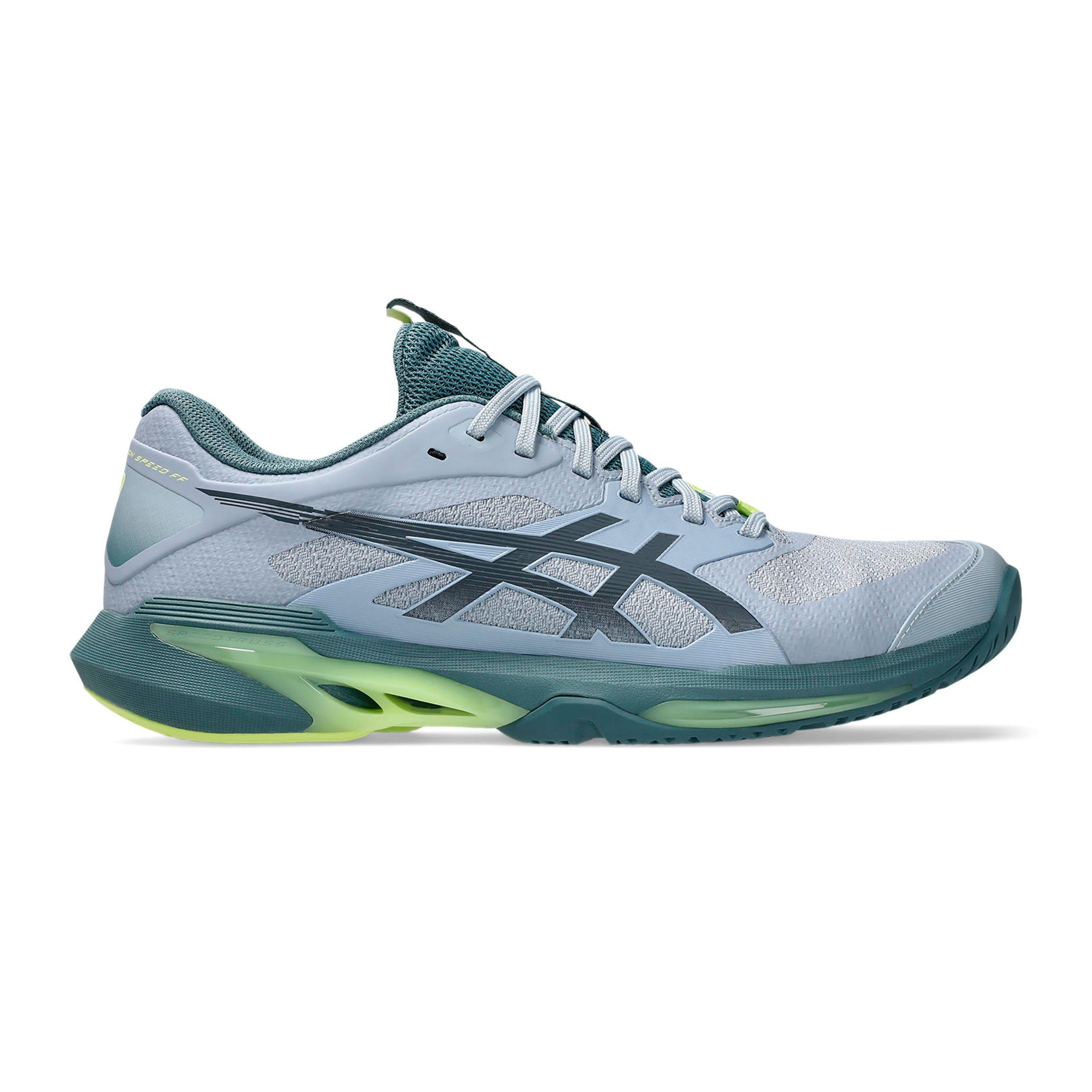 ASICS Solution Speed FF 4 Allroundsko Herrar - grå, lime