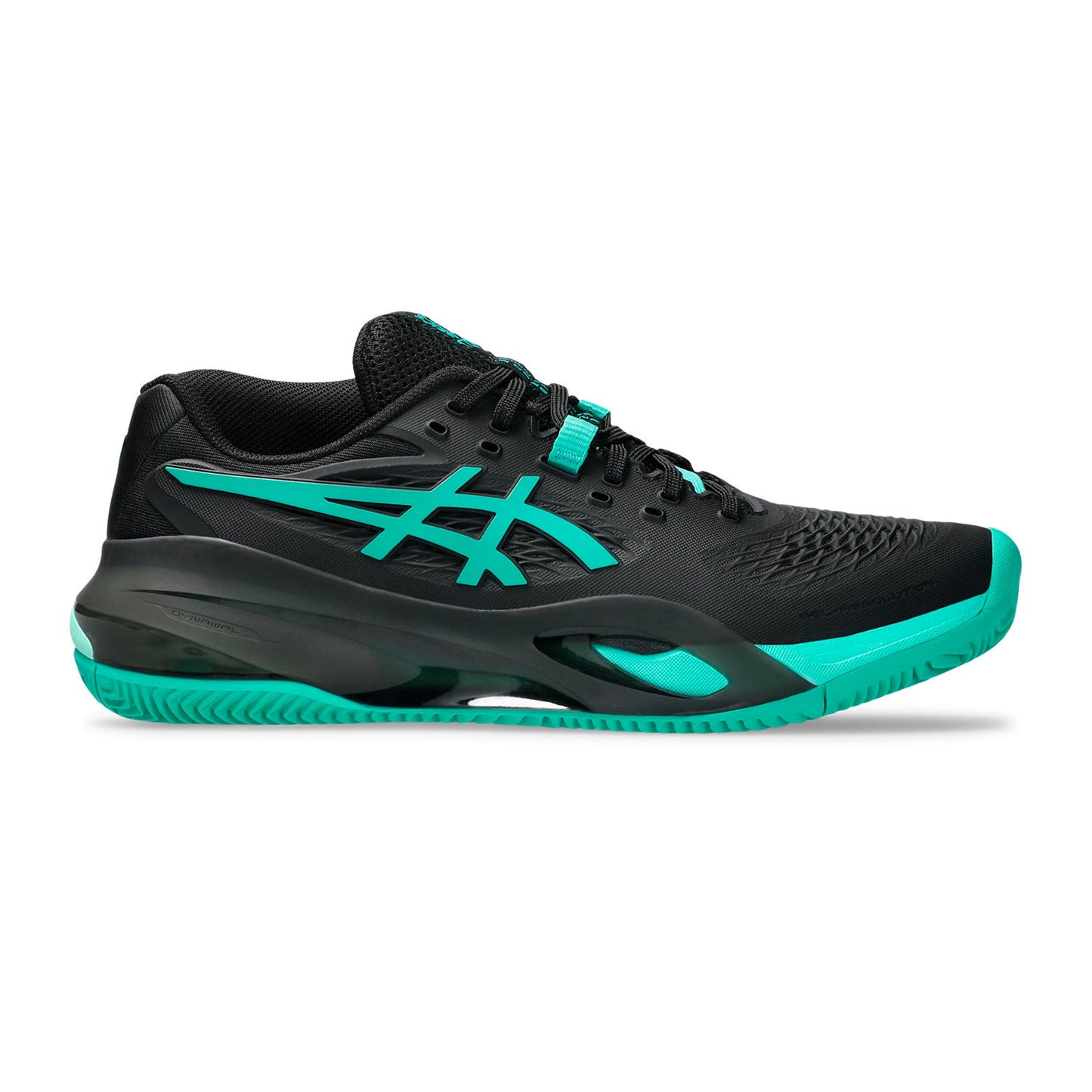 ASICS Gel-Resolution X Sko för grus Herrar - svart, turkos