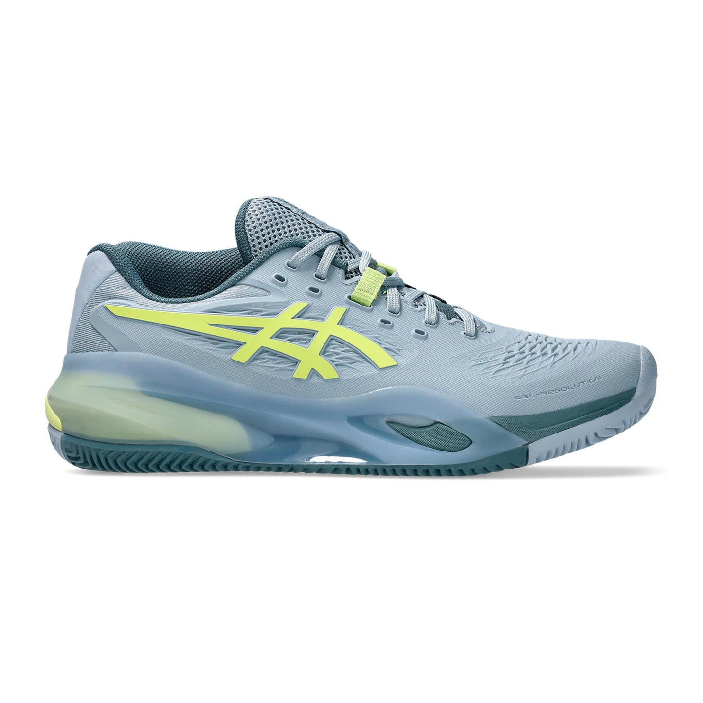 ASICS Gel-Resolution X Sko för grus Herrar - grå, grön
